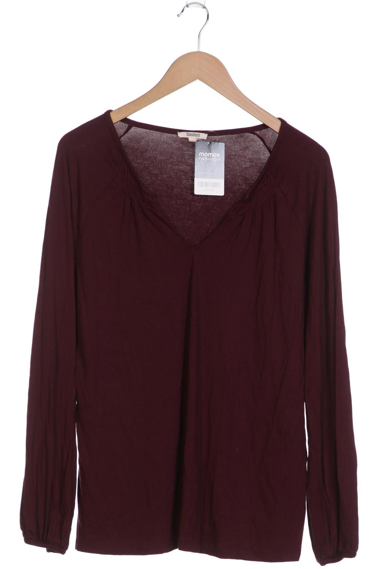 

Deerberg Damen Langarmshirt, bordeaux, Gr. 44