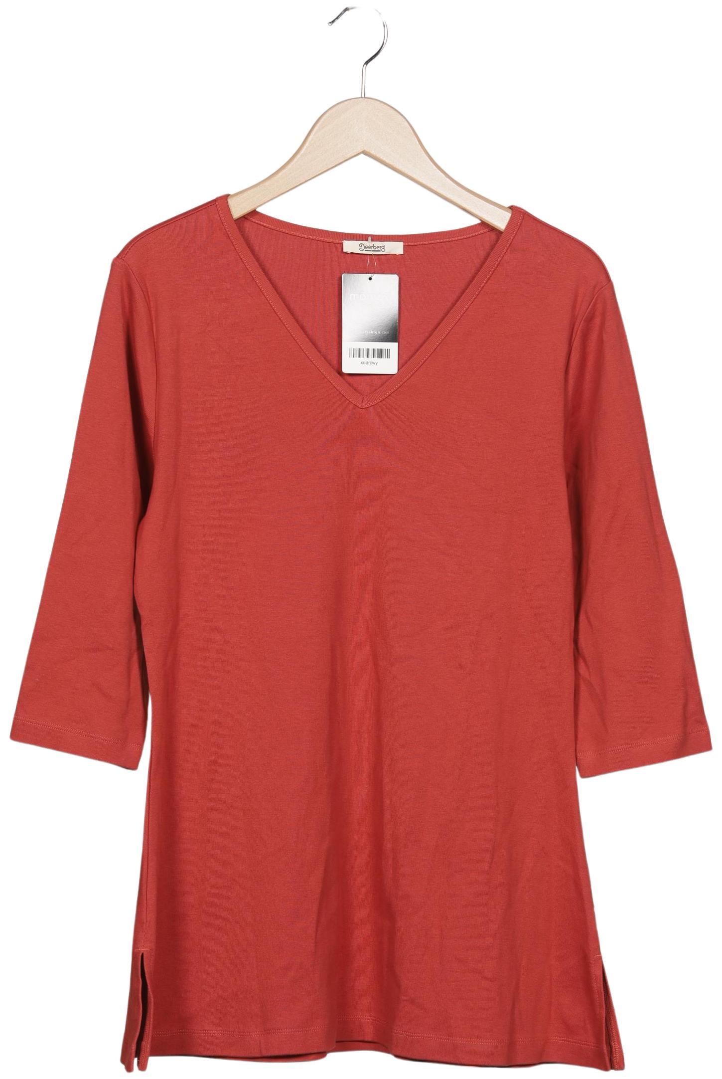 

Deerberg Damen Langarmshirt, rot, Gr. 38