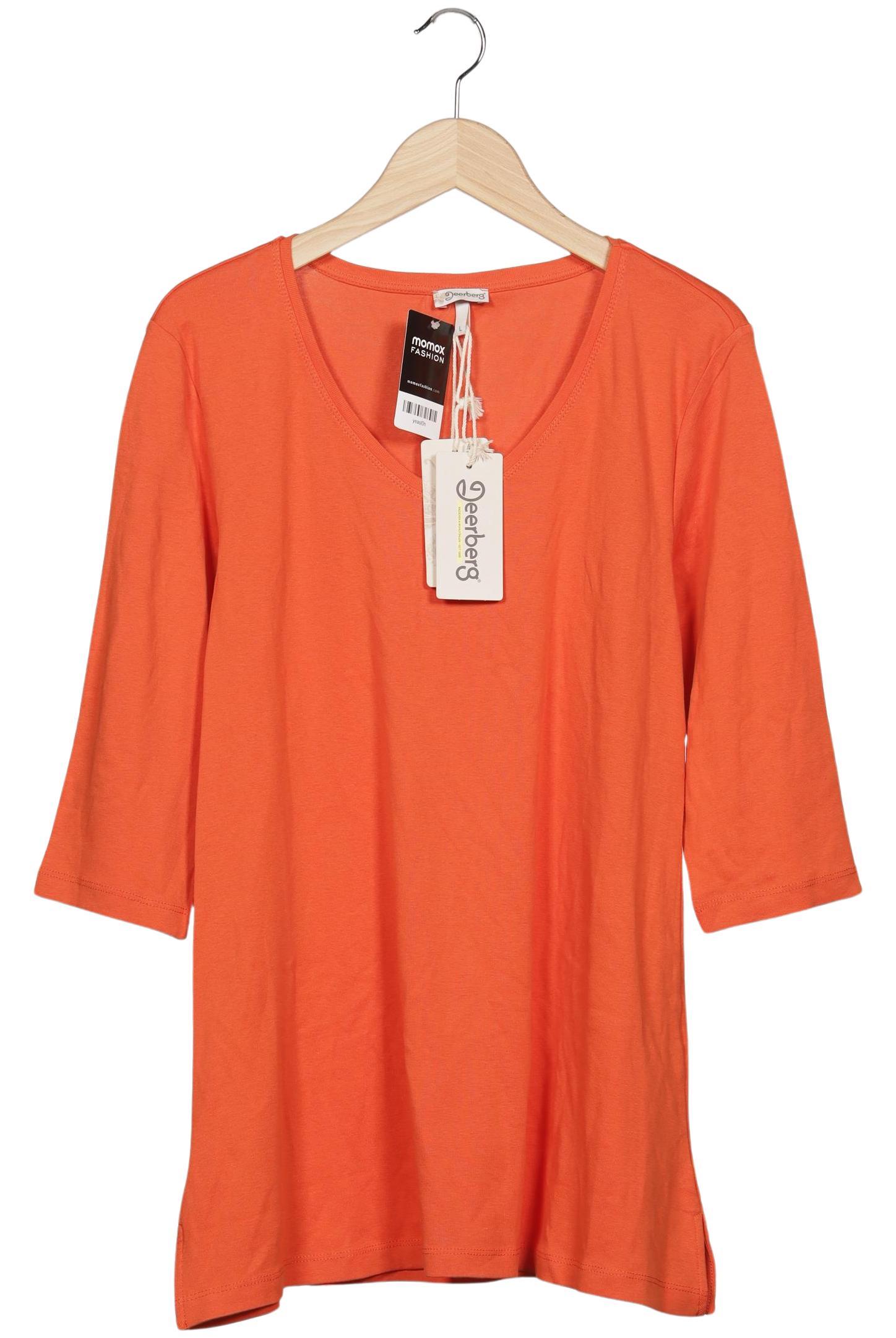 

Deerberg Damen Langarmshirt, orange, Gr. 42