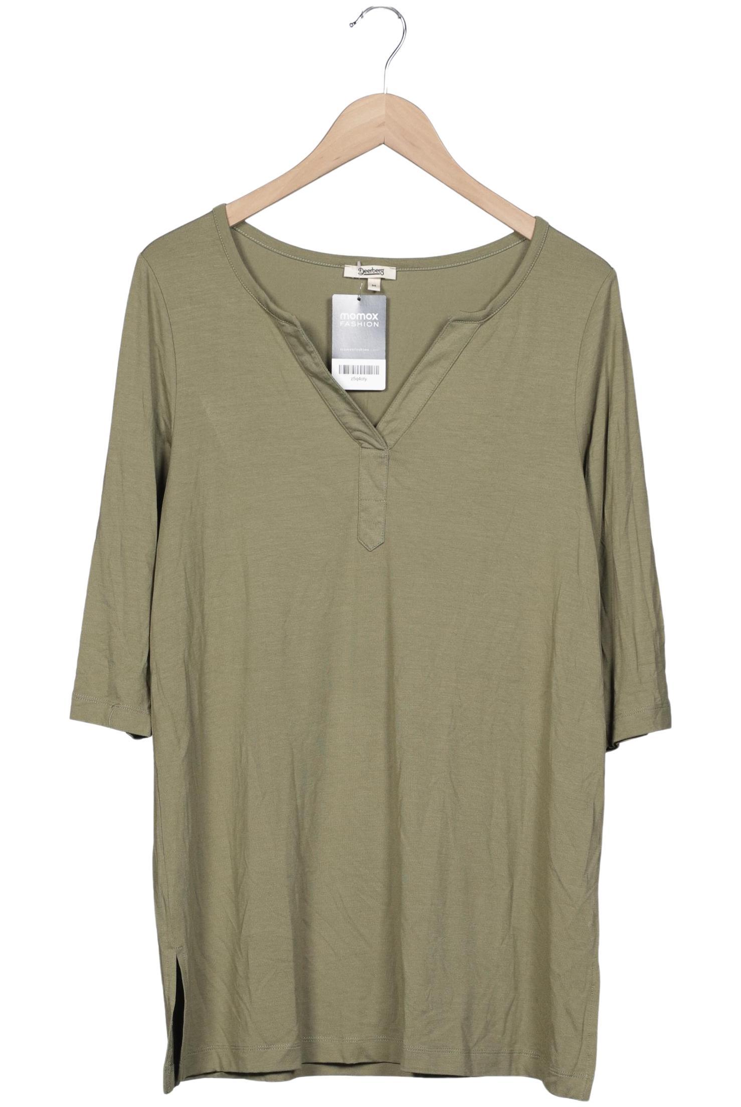 

Deerberg Damen Langarmshirt, grün, Gr. 38