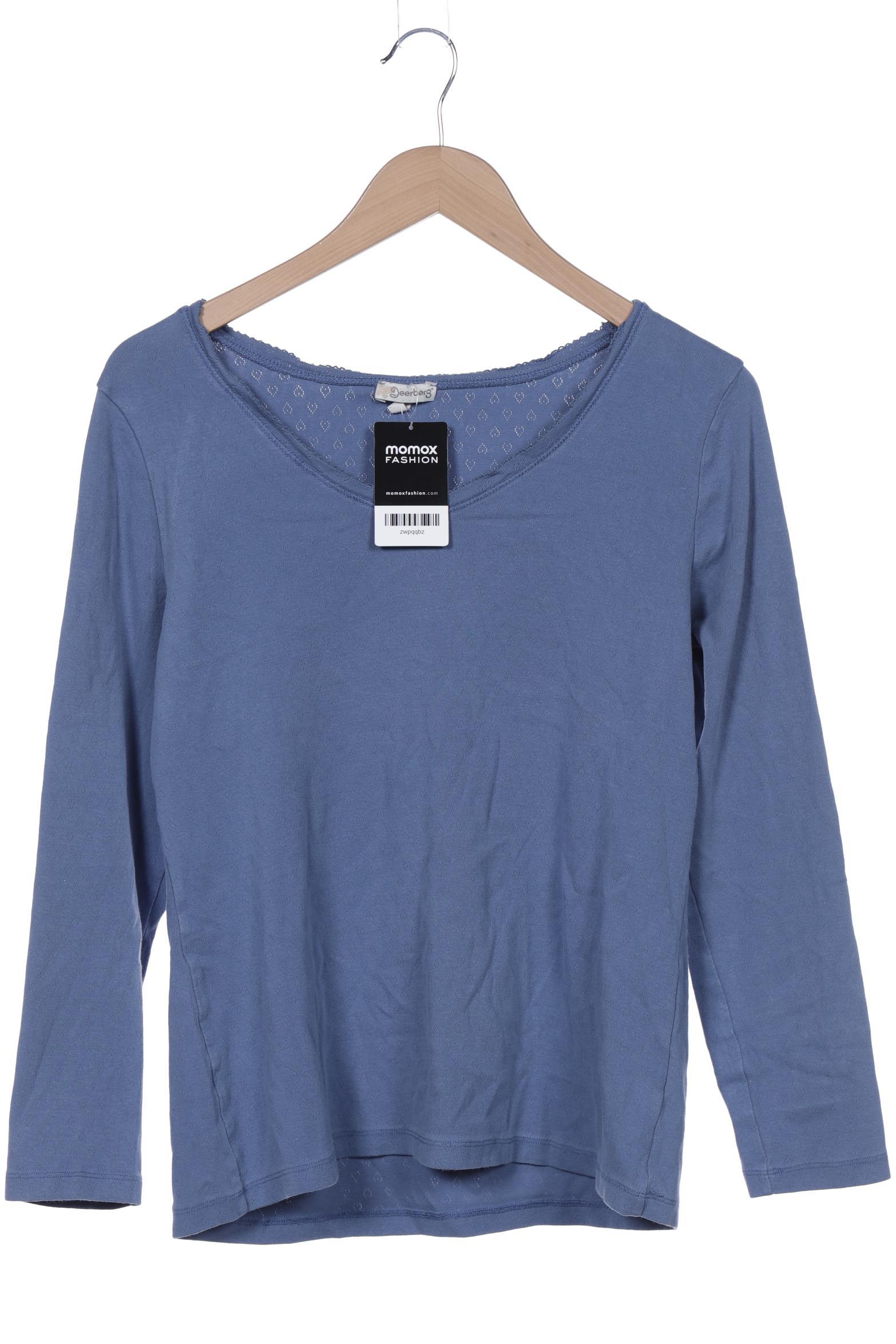 

Deerberg Damen Langarmshirt, blau, Gr. 42