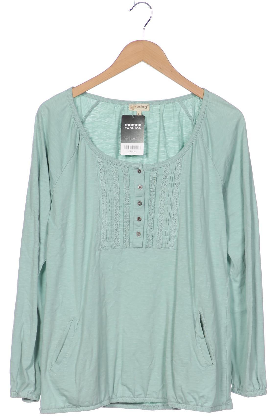 

Deerberg Damen Langarmshirt, türkis, Gr. 42