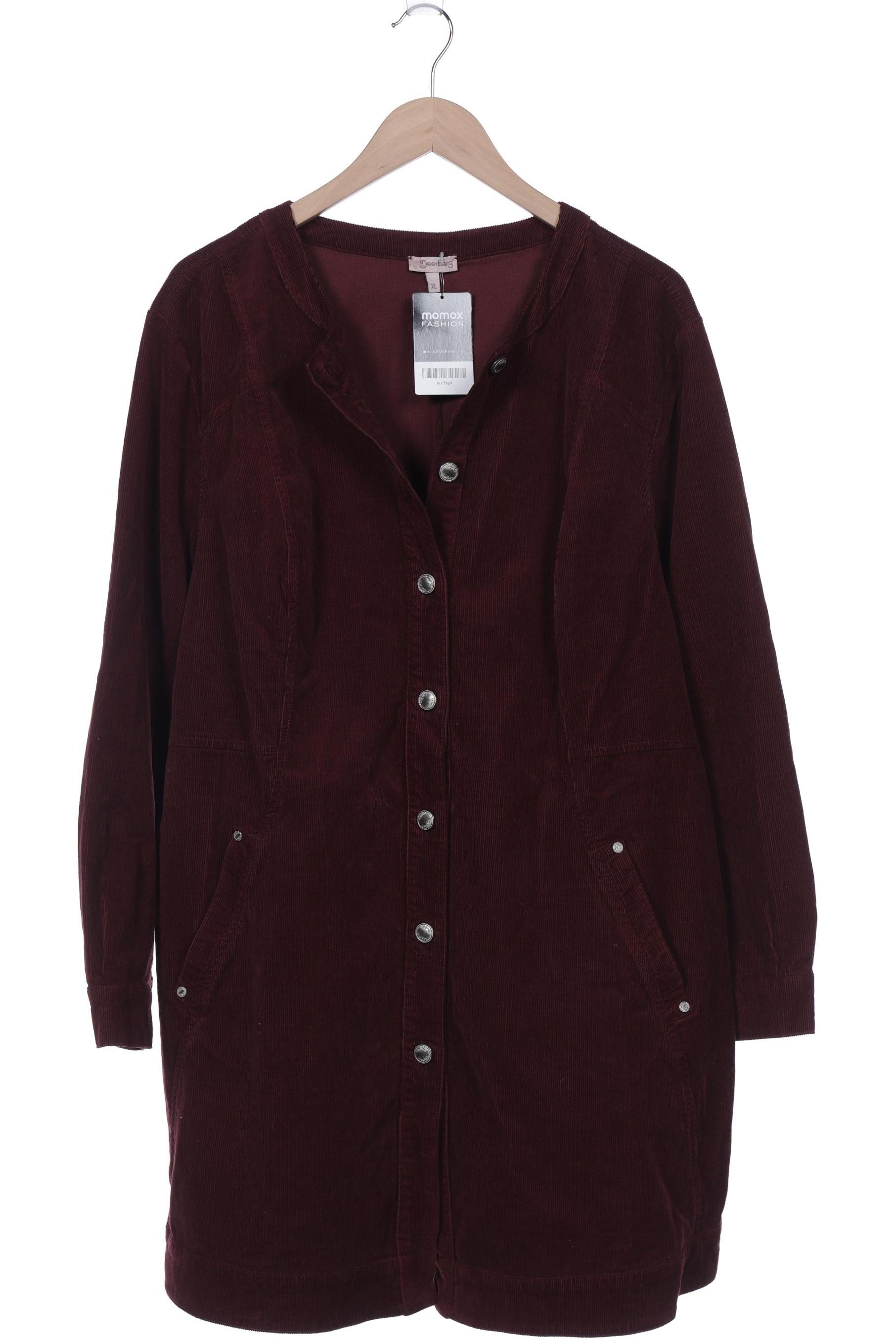 

Deerberg Damen Mantel, bordeaux, Gr. 44