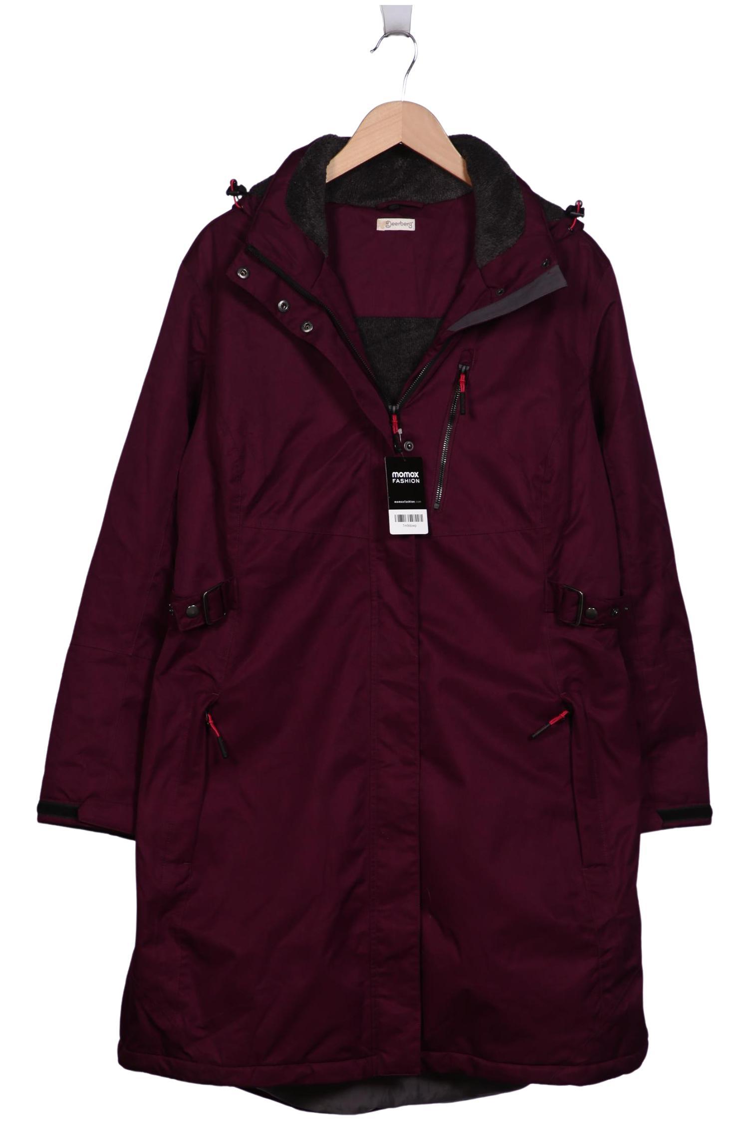 

Deerberg Damen Mantel, bordeaux, Gr. 46