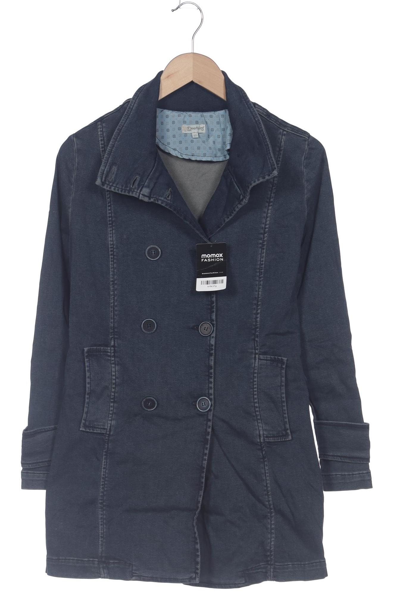 

Deerberg Damen Mantel, marineblau, Gr. 34