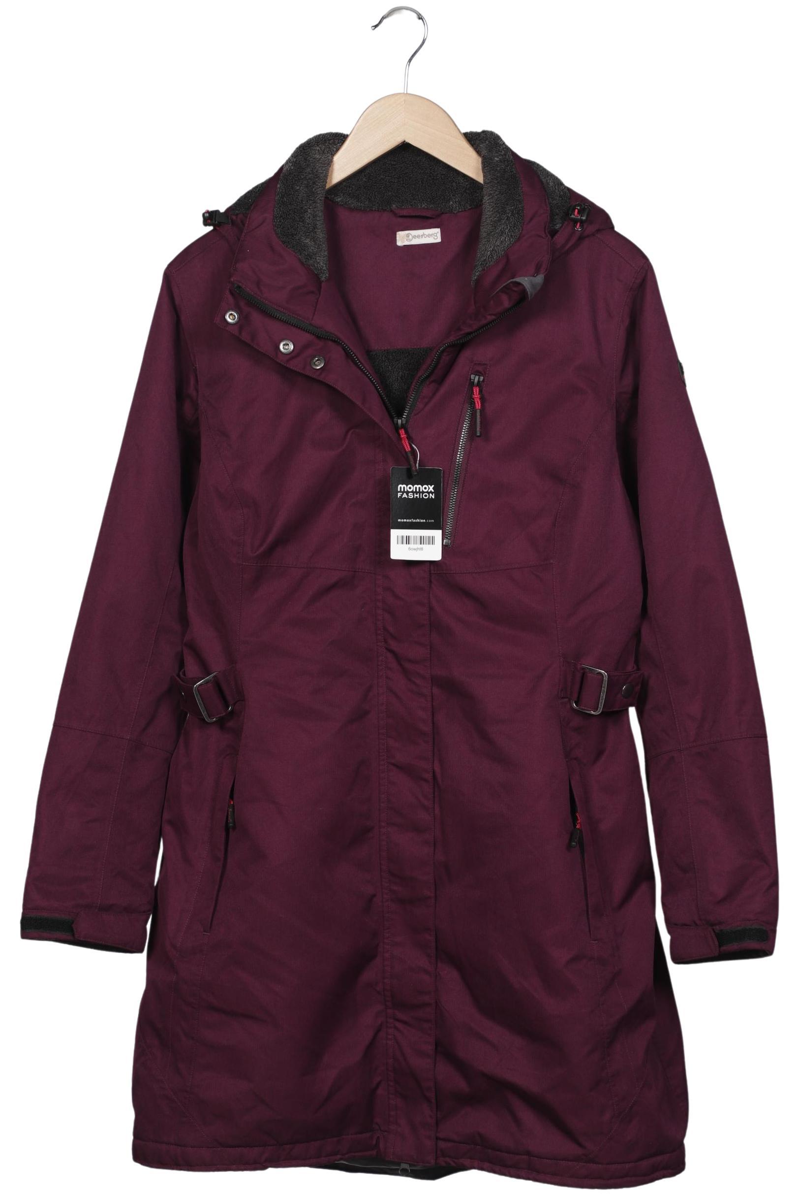 

Deerberg Damen Mantel, bordeaux, Gr. 42