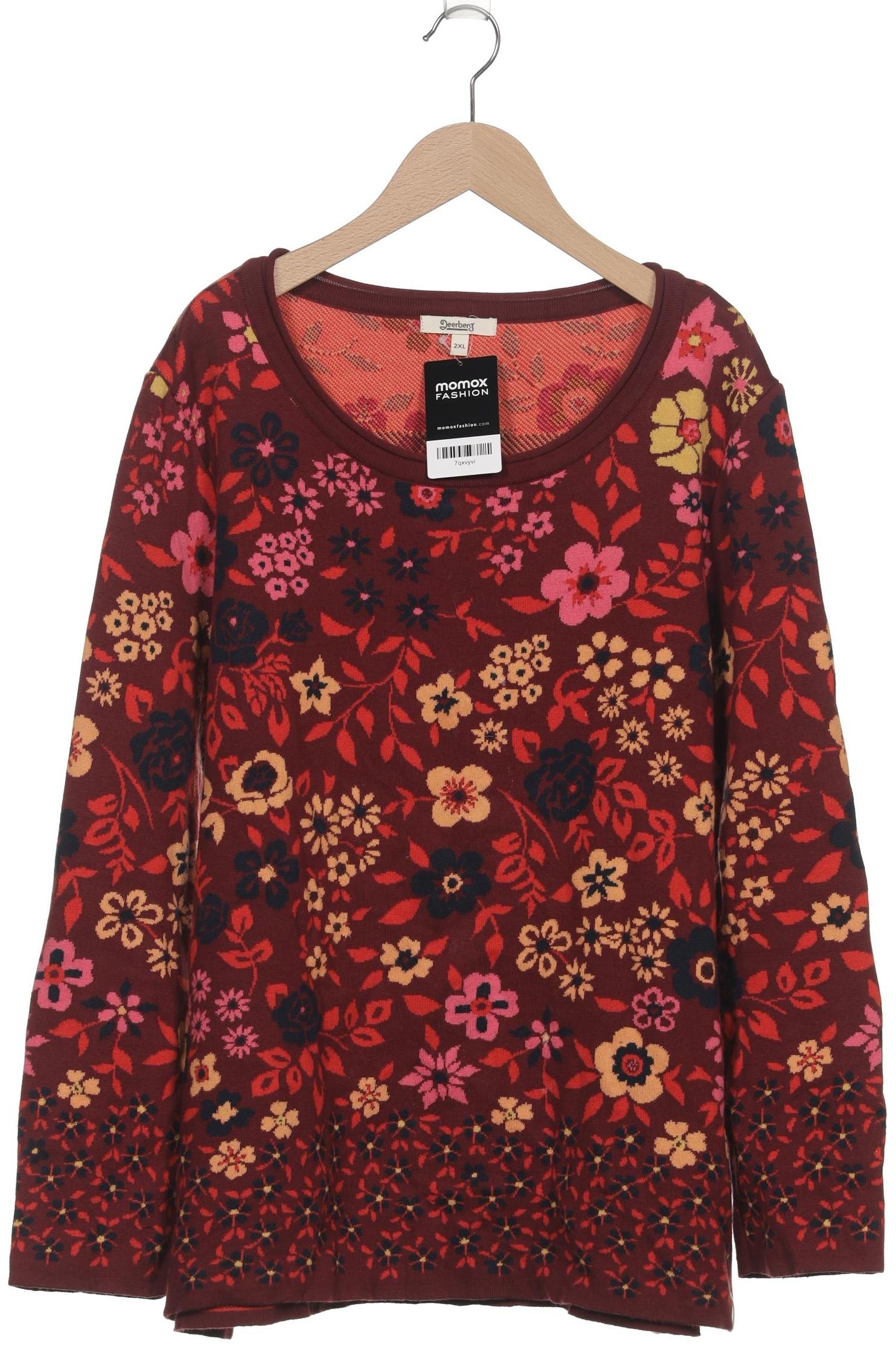 

Deerberg Damen Pullover, bordeaux, Gr. 46