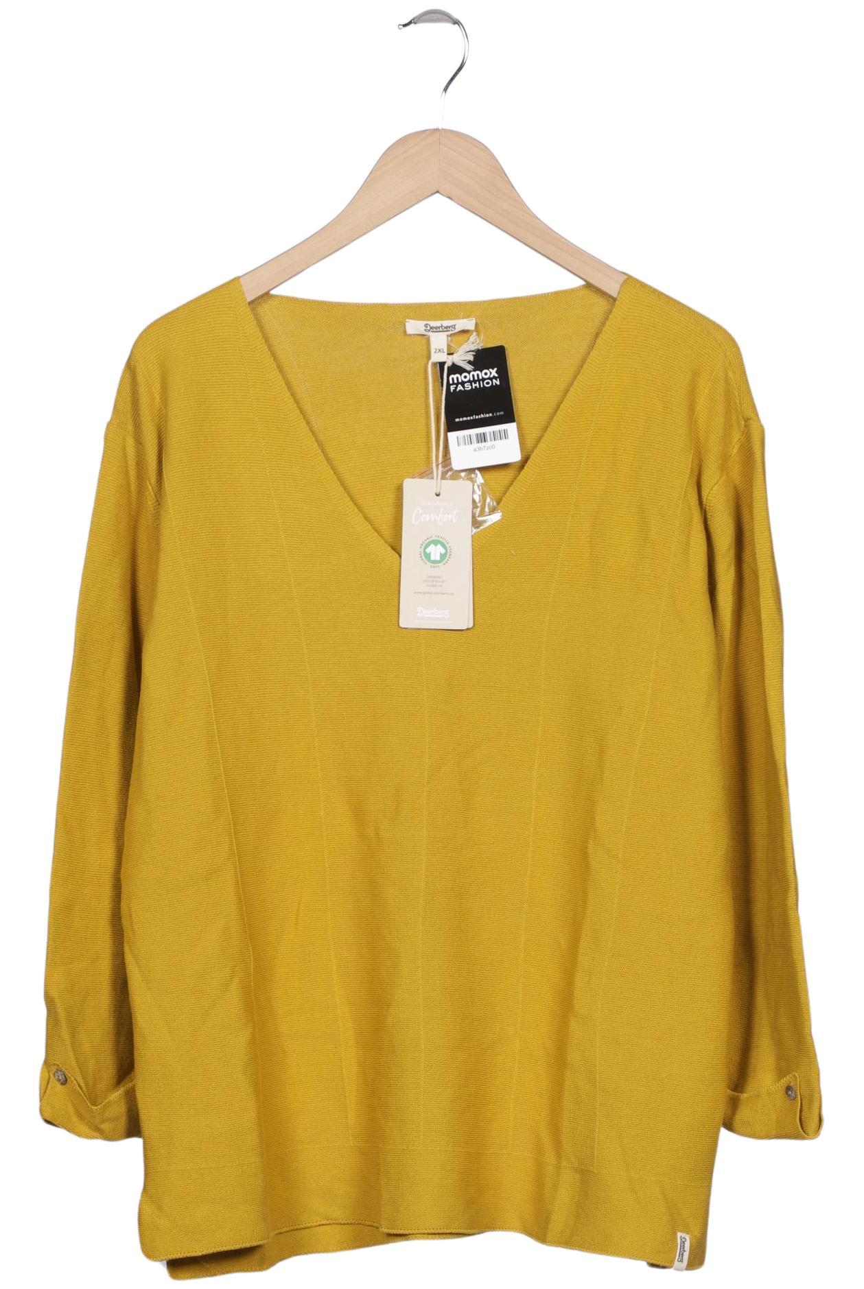 Thumbnail - Deerberg Damen Pullover, gelb, Gr. 46