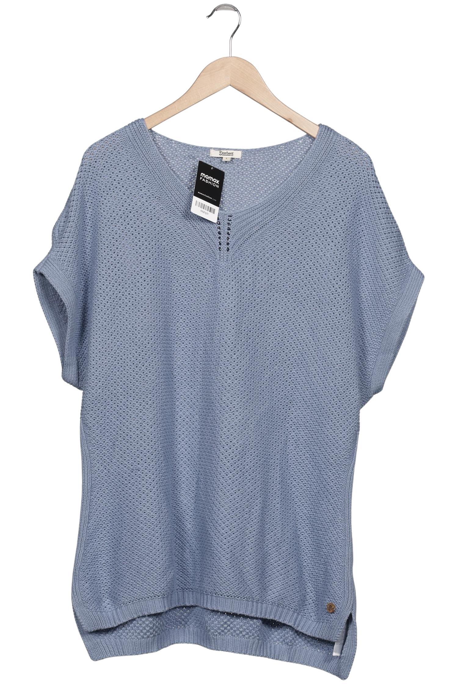 

Deerberg Damen Pullover, hellblau, Gr. 42