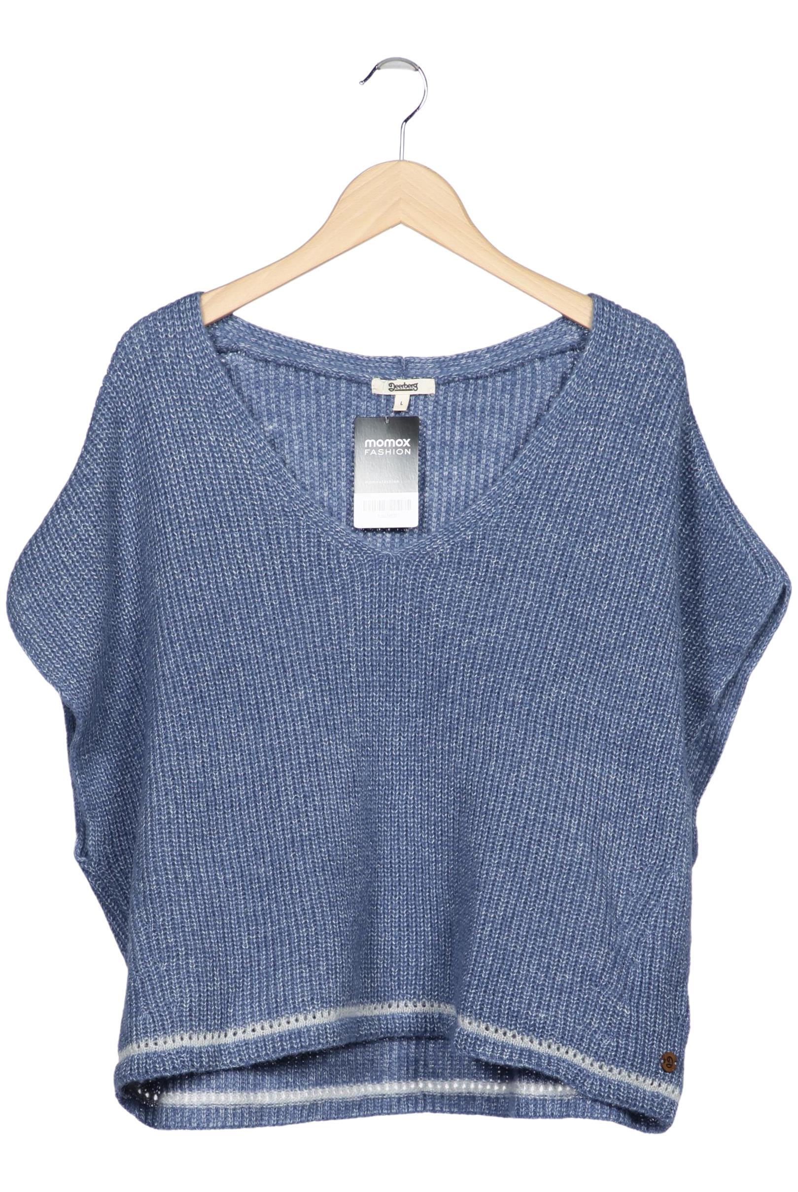 

Deerberg Damen Pullover, blau, Gr. 42