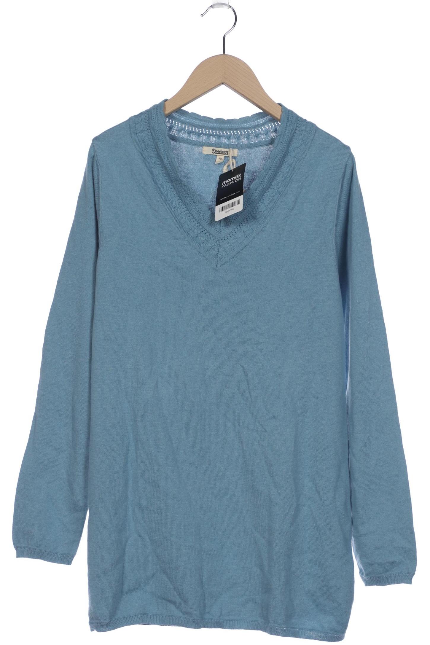 

Deerberg Damen Pullover, hellblau, Gr. 34