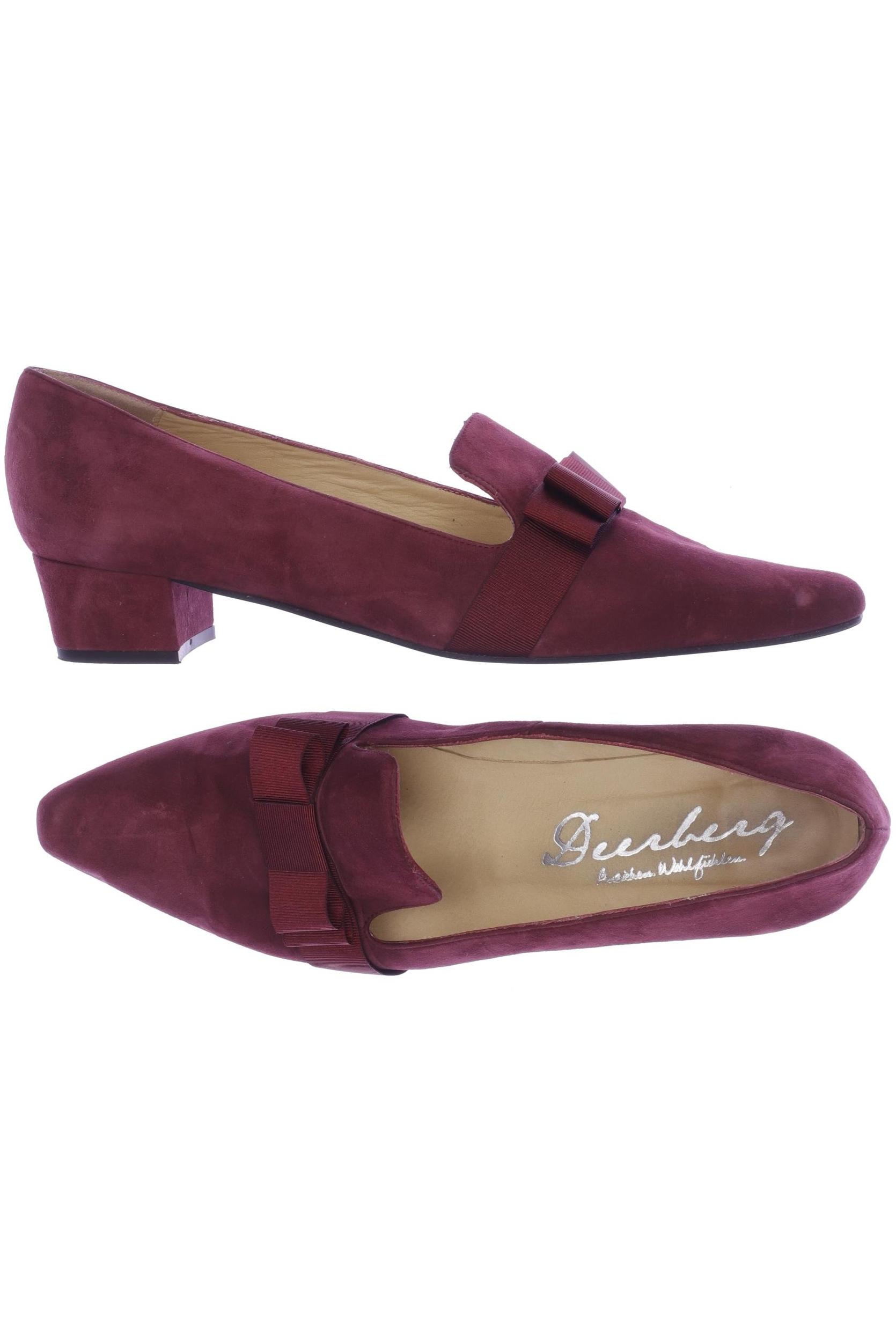 

Deerberg Damen Pumps, bordeaux, Gr. 42