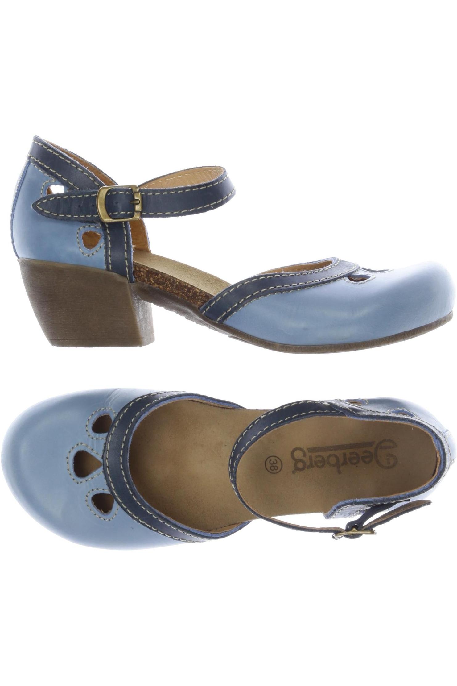 

Deerberg Damen Pumps, blau, Gr. 38