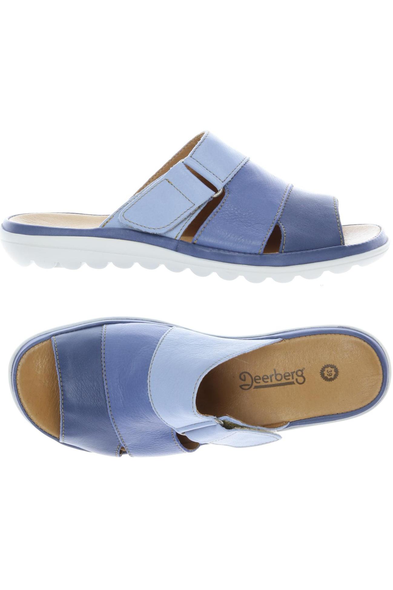 

Deerberg Damen Sandale, blau, Gr. 39