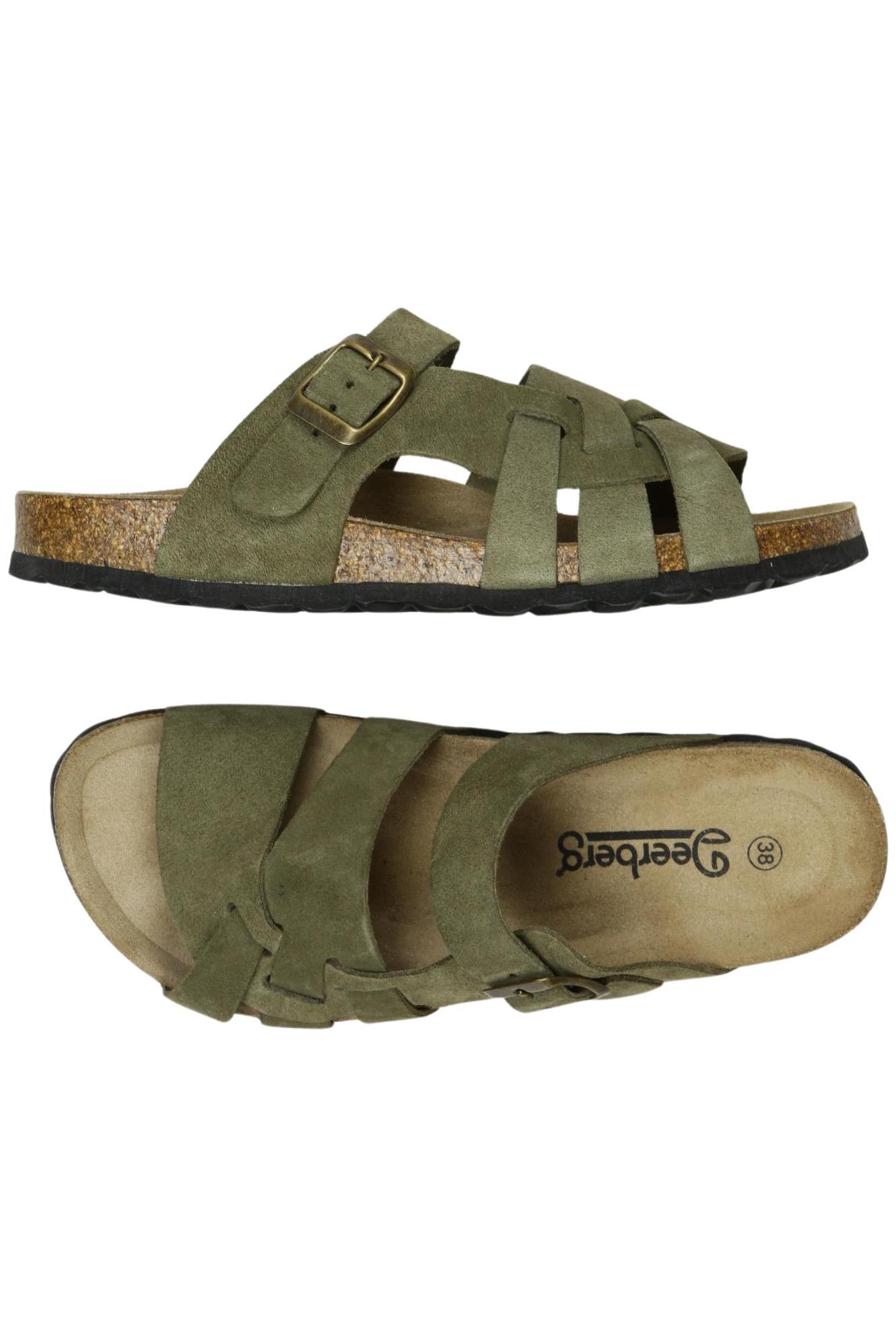

Deerberg Damen Sandale, grün, Gr. 38
