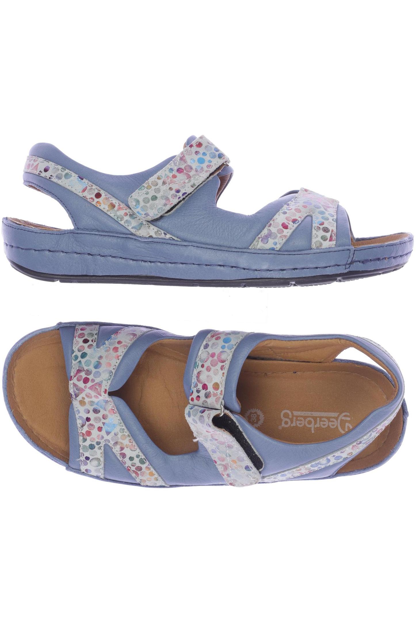 

Deerberg Damen Sandale, blau, Gr. 38