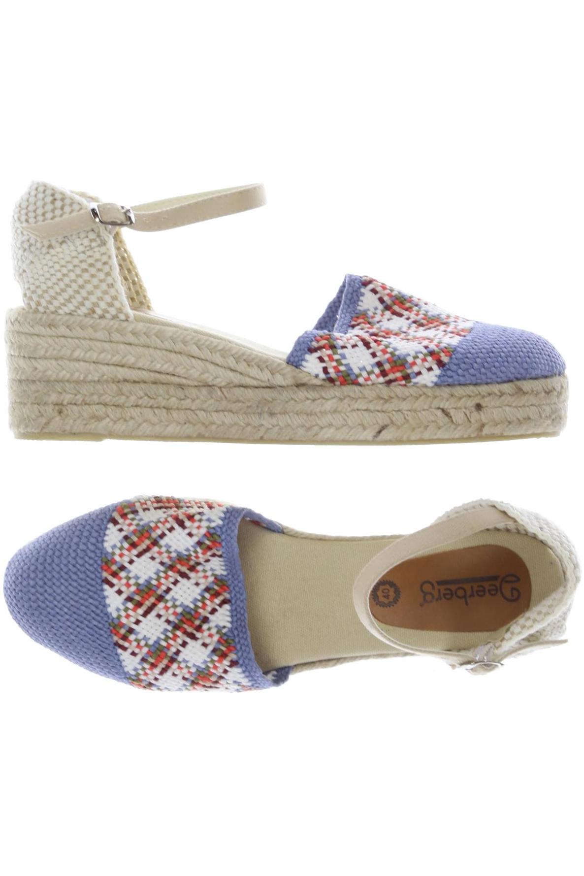 

Deerberg Damen Sandale, blau, Gr. 40