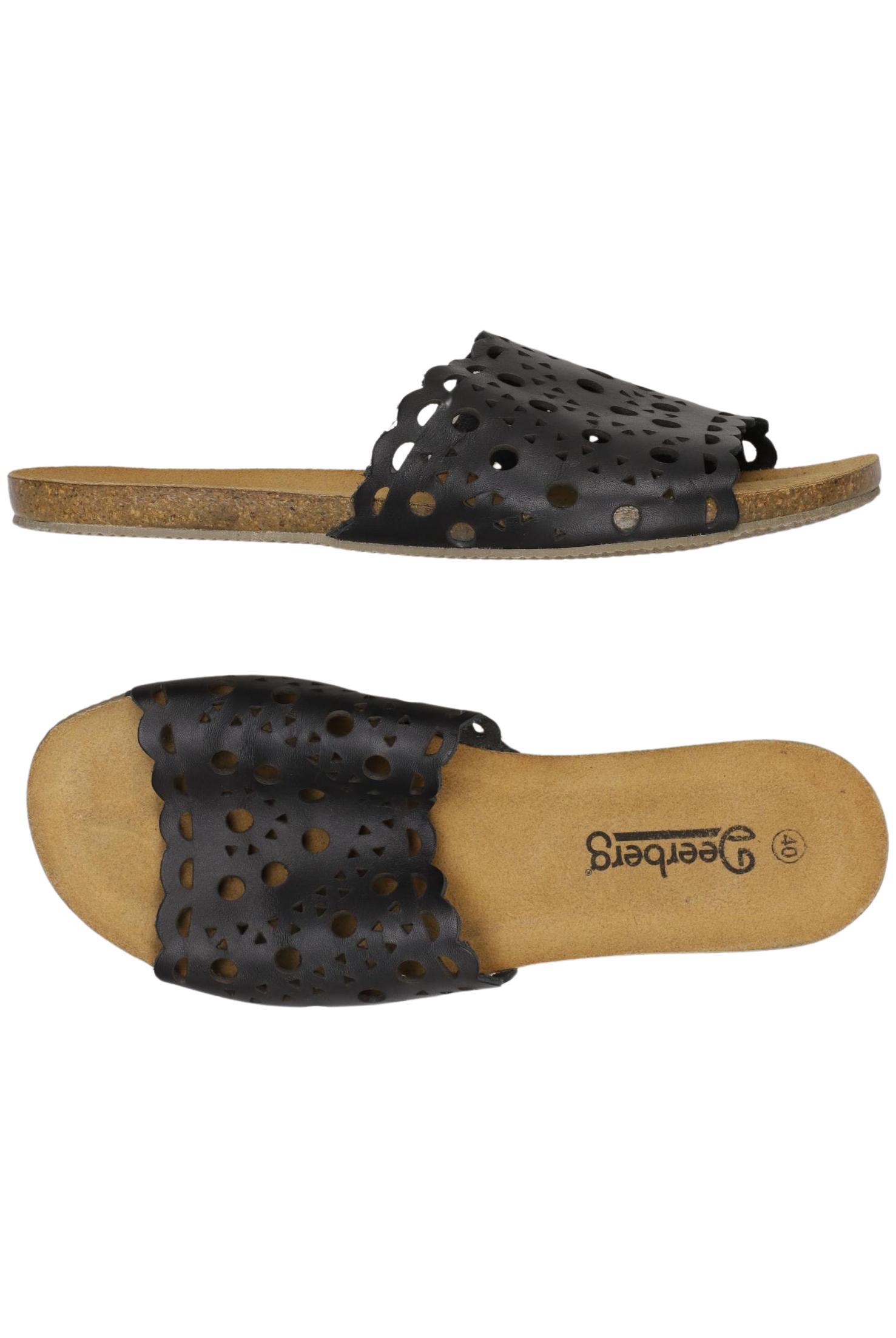 

Deerberg Damen Sandale, marineblau, Gr. 40