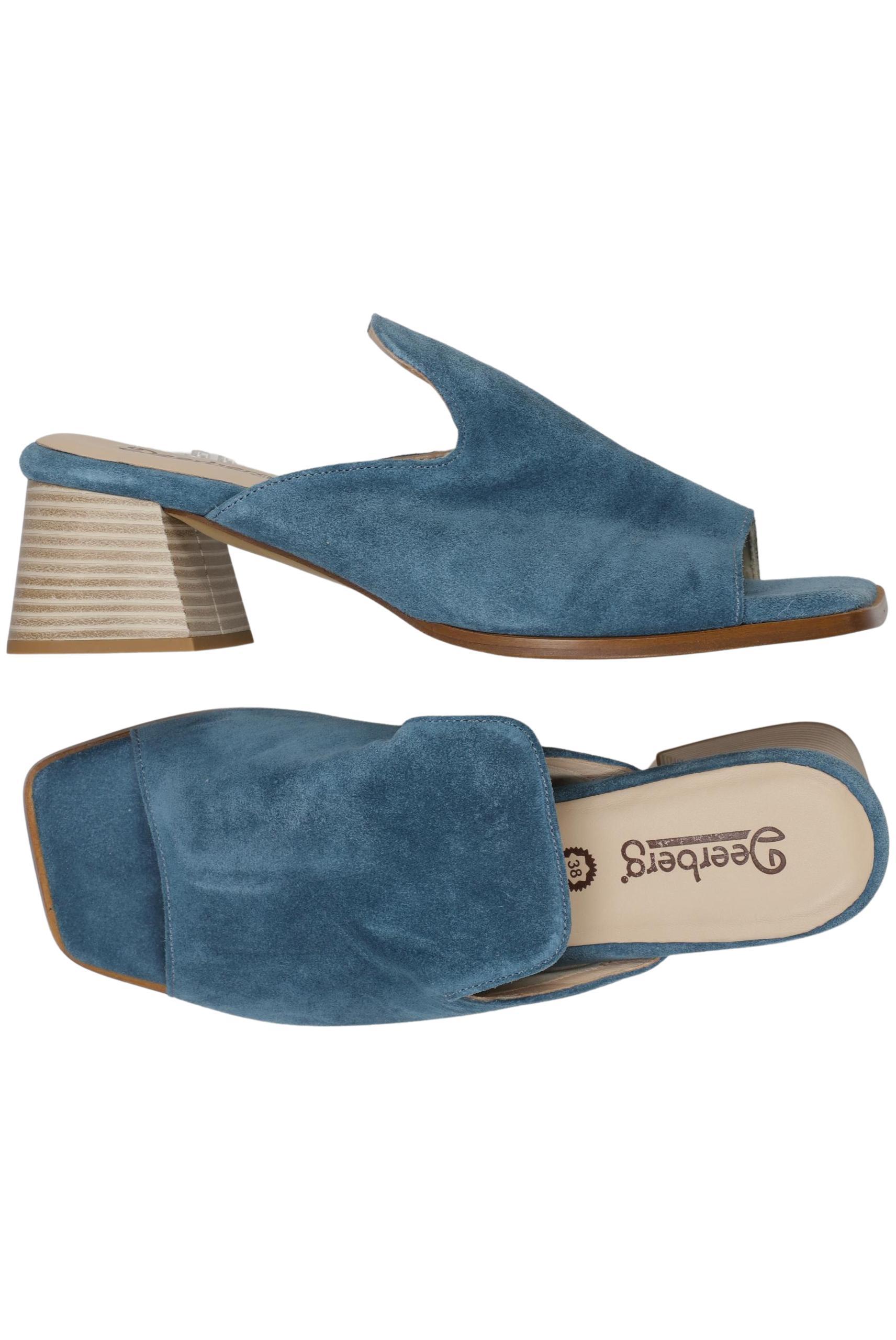 

Deerberg Damen Sandale, blau, Gr. 38