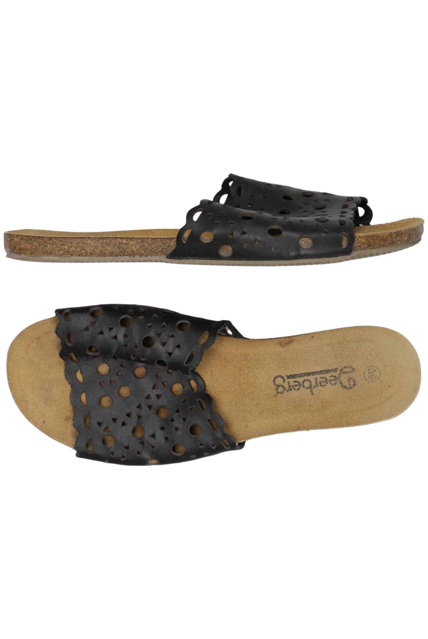 

Deerberg Damen Sandale, schwarz, Gr. 39