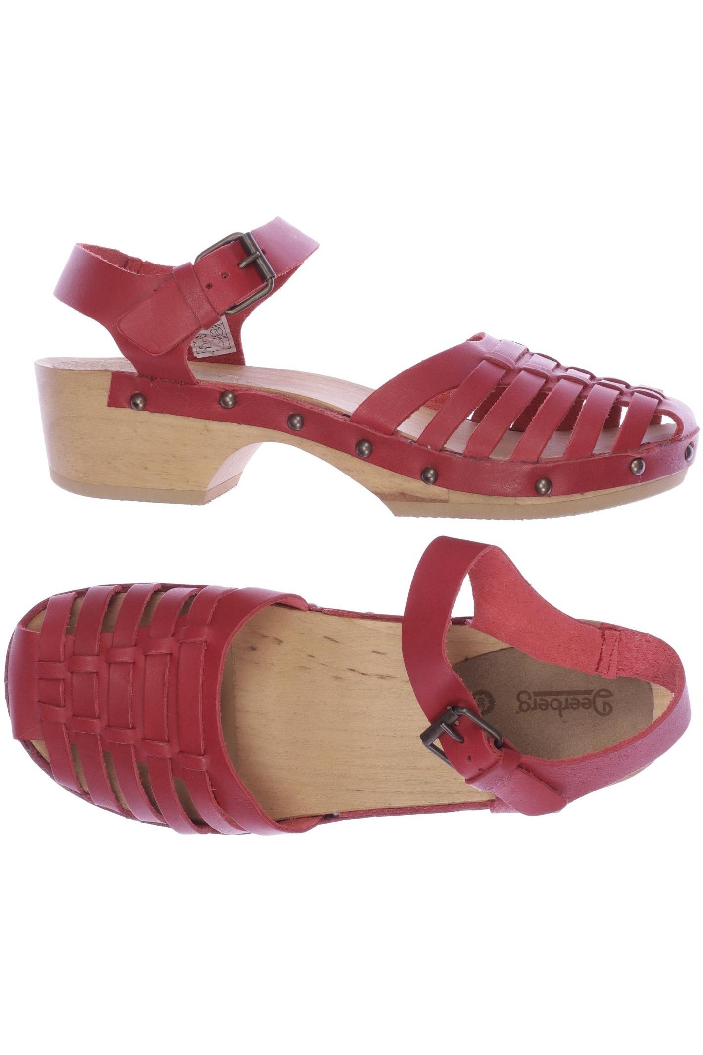 

Deerberg Damen Sandale, rot, Gr. 39