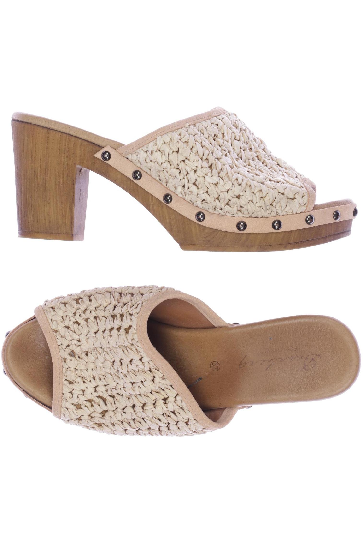 

Deerberg Damen Sandale, beige, Gr. 37