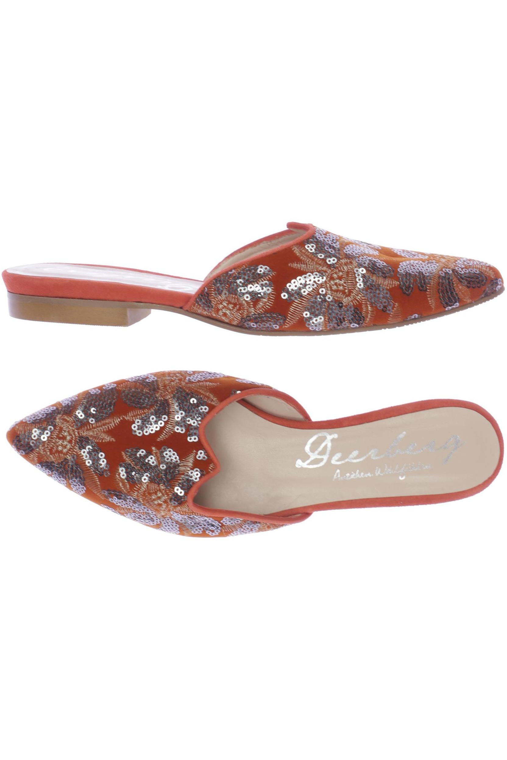 

Deerberg Damen Sandale, orange, Gr. 37