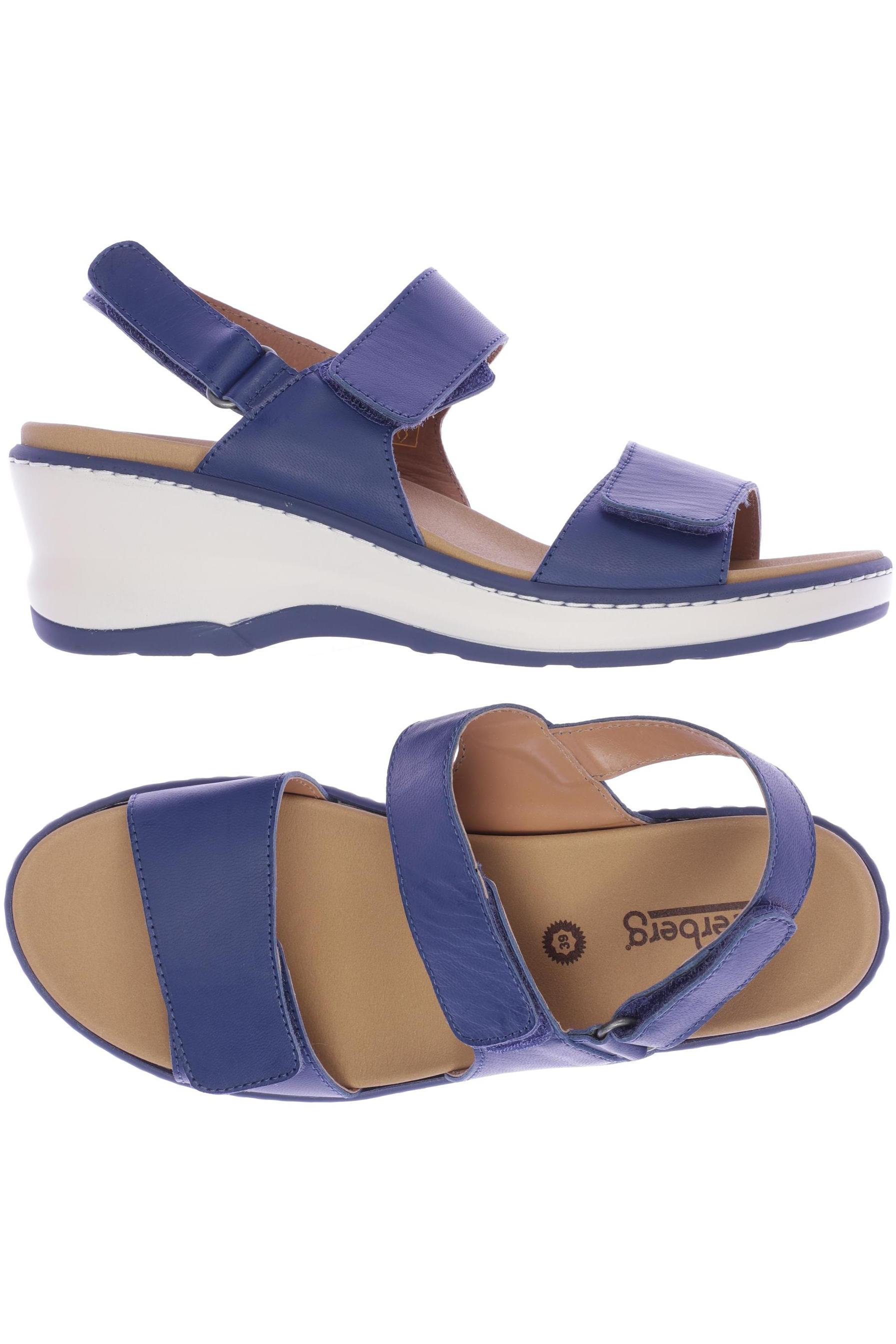 

Deerberg Damen Sandale, blau, Gr. 39