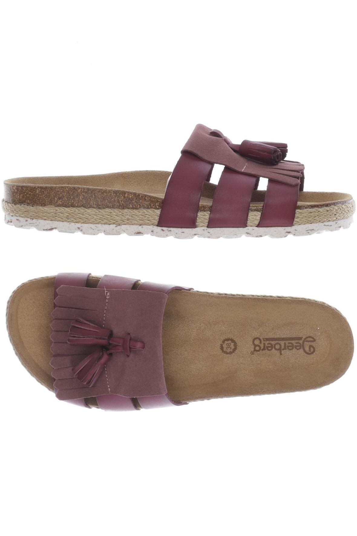 

Deerberg Damen Sandale, bordeaux, Gr. 38