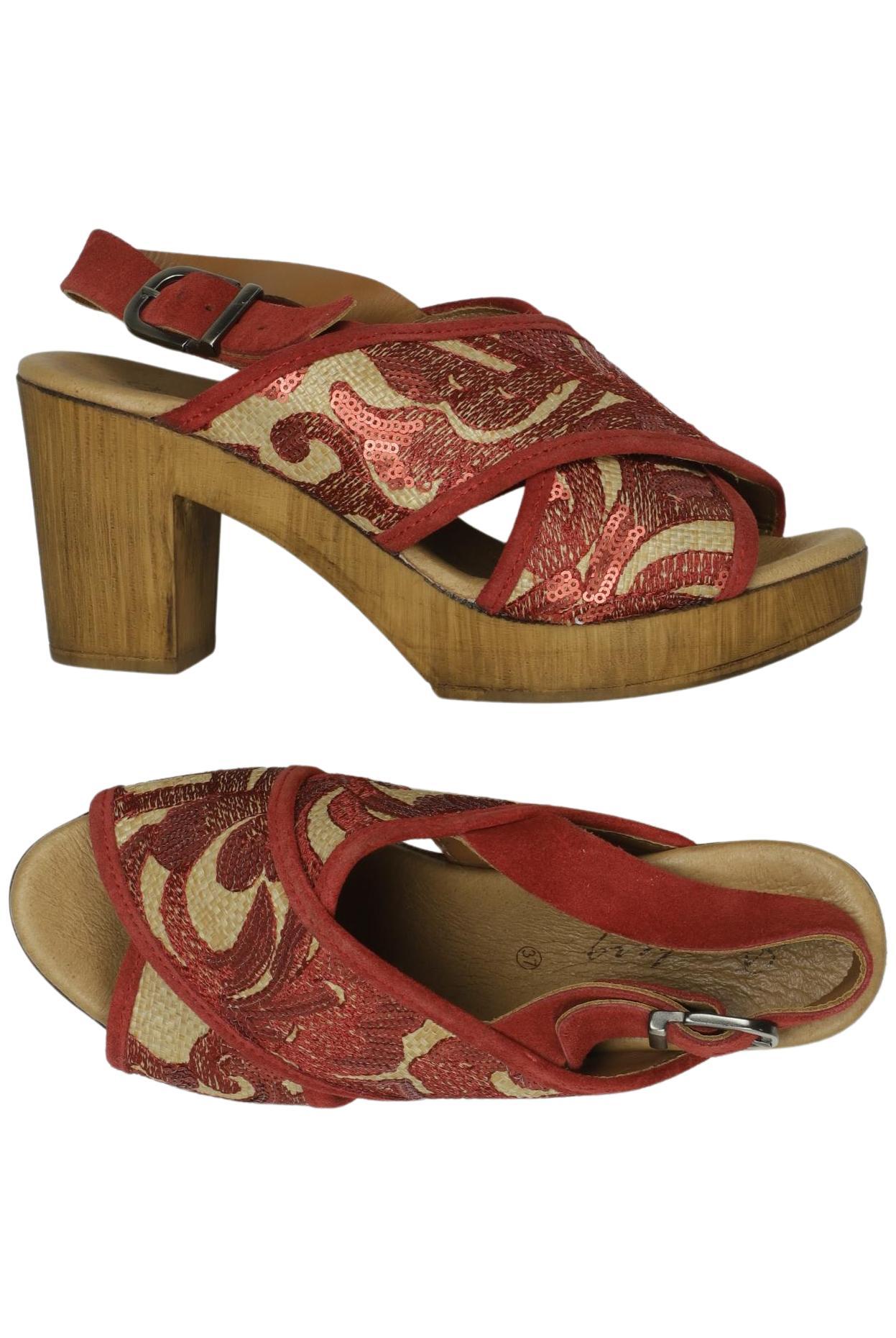 

Deerberg Damen Sandale, rot, Gr. 37