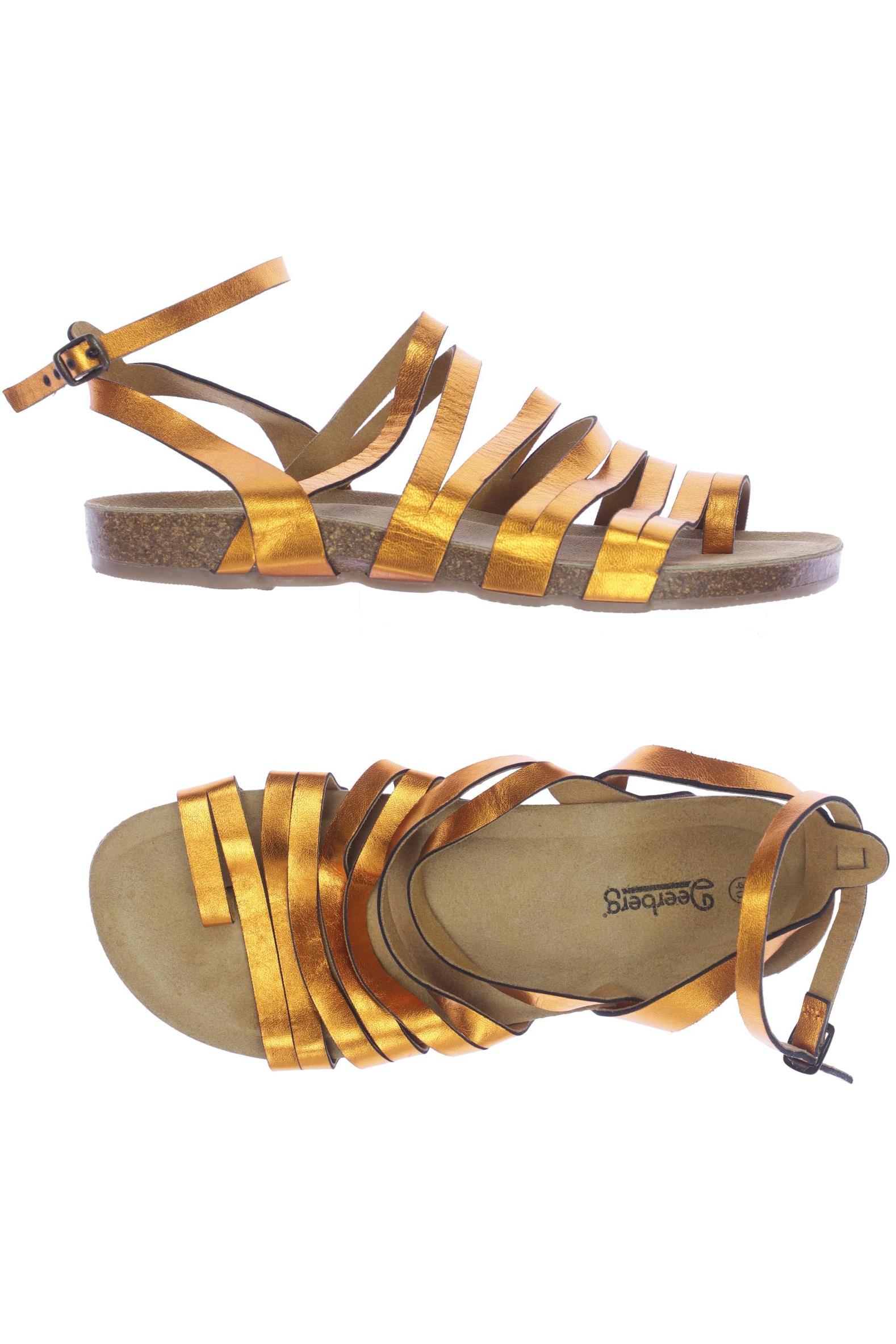 

Deerberg Damen Sandale, orange, Gr. 40