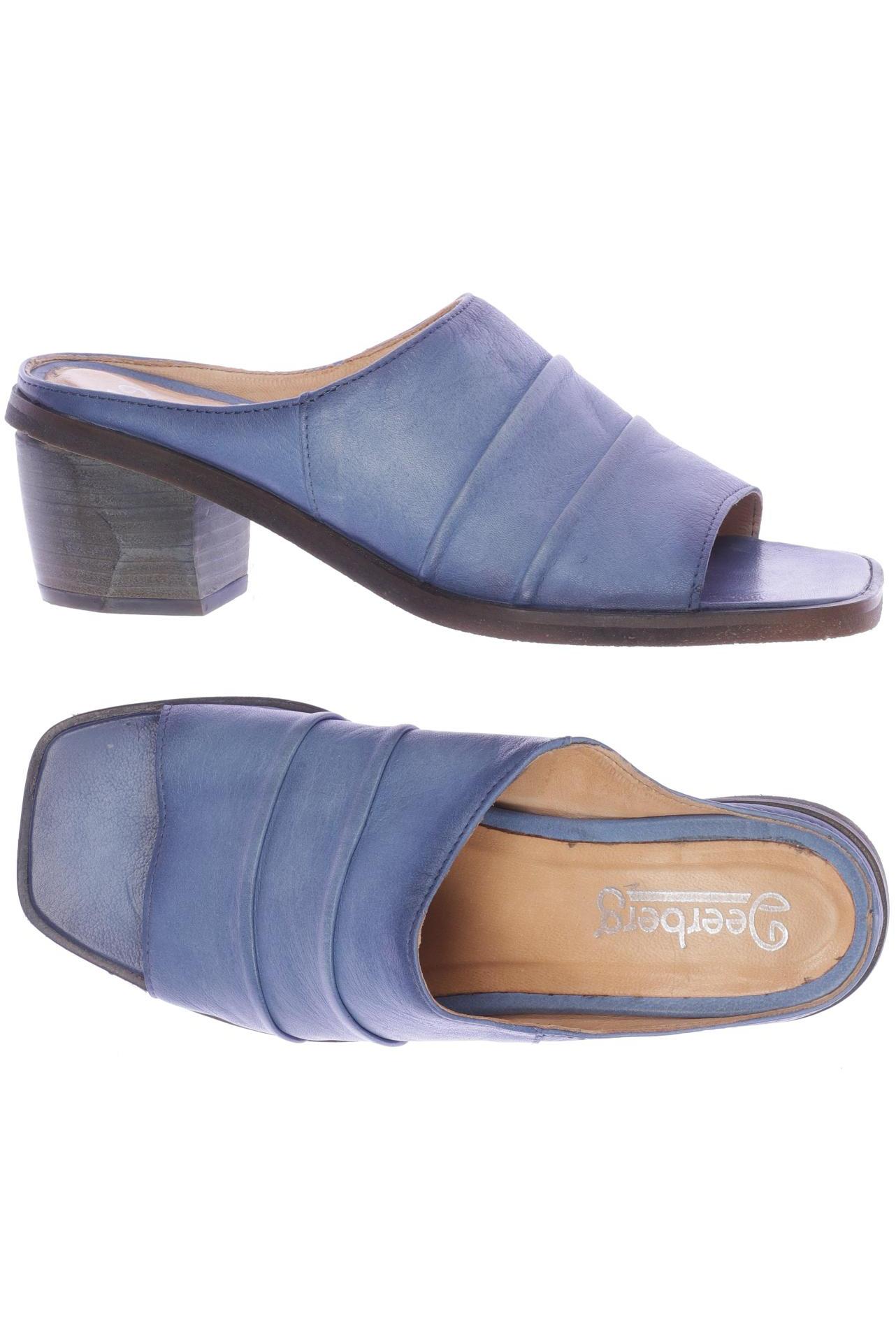 

Deerberg Damen Sandale, blau, Gr. 38