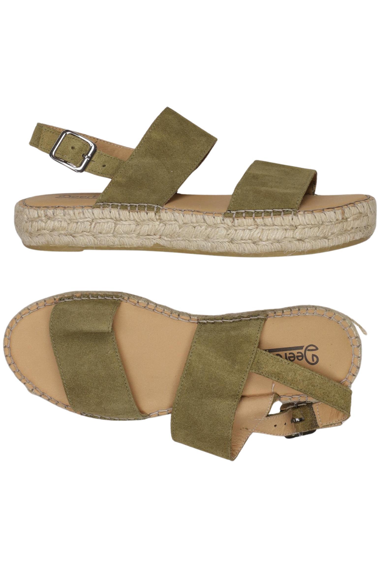 

Deerberg Damen Sandale, grün, Gr. 38