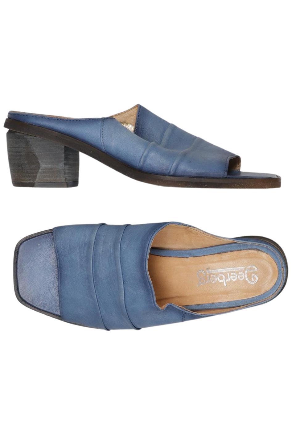 

Deerberg Damen Sandale, blau, Gr. 38