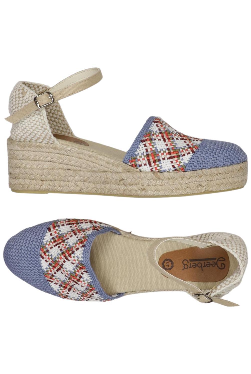 

Deerberg Damen Sandale, blau, Gr. 40