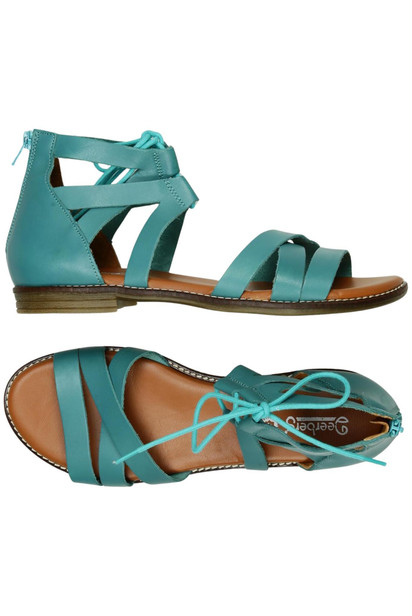 

Deerberg Damen Sandale, türkis, Gr. 42