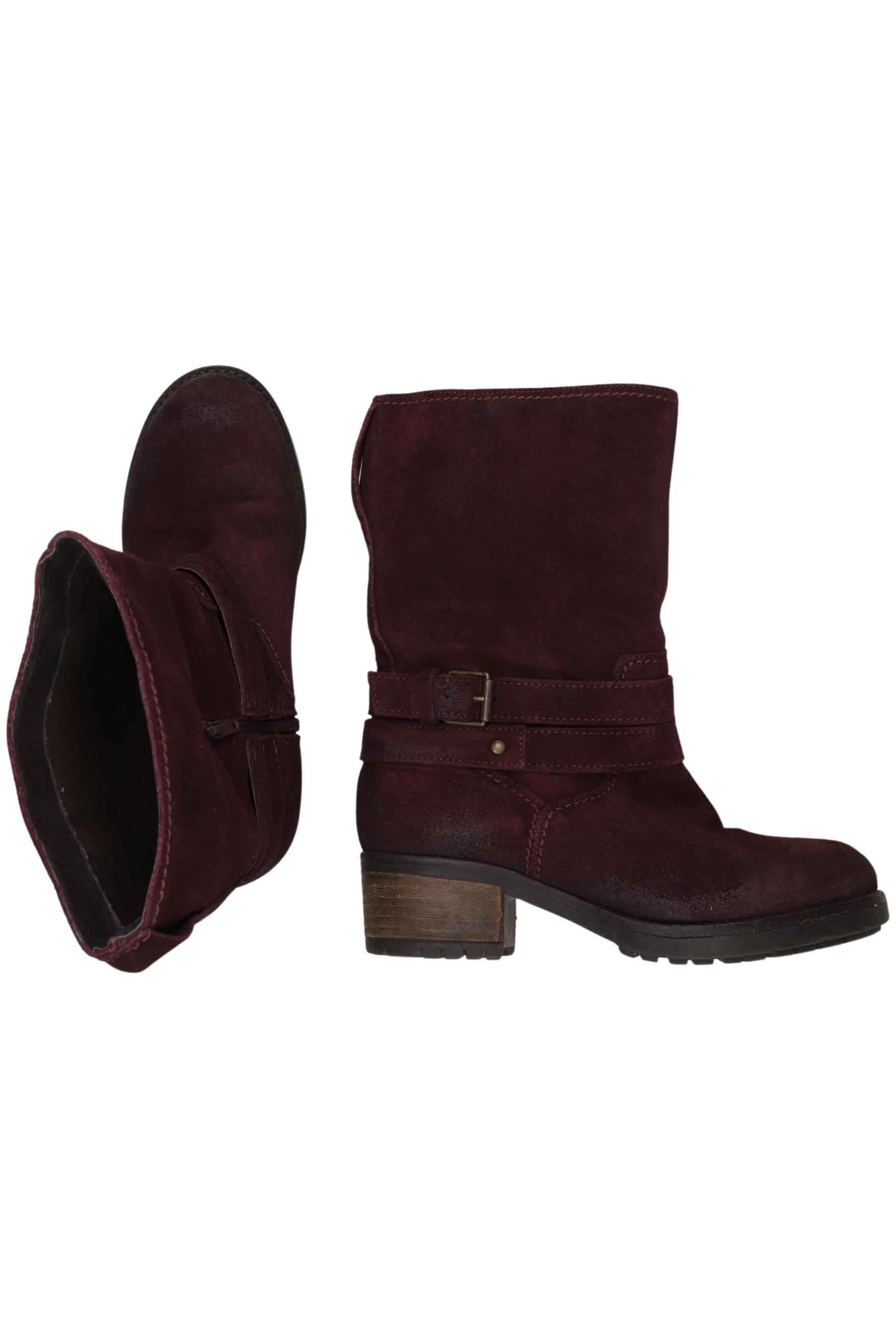 

Deerberg Damen Stiefel, bordeaux, Gr. 37