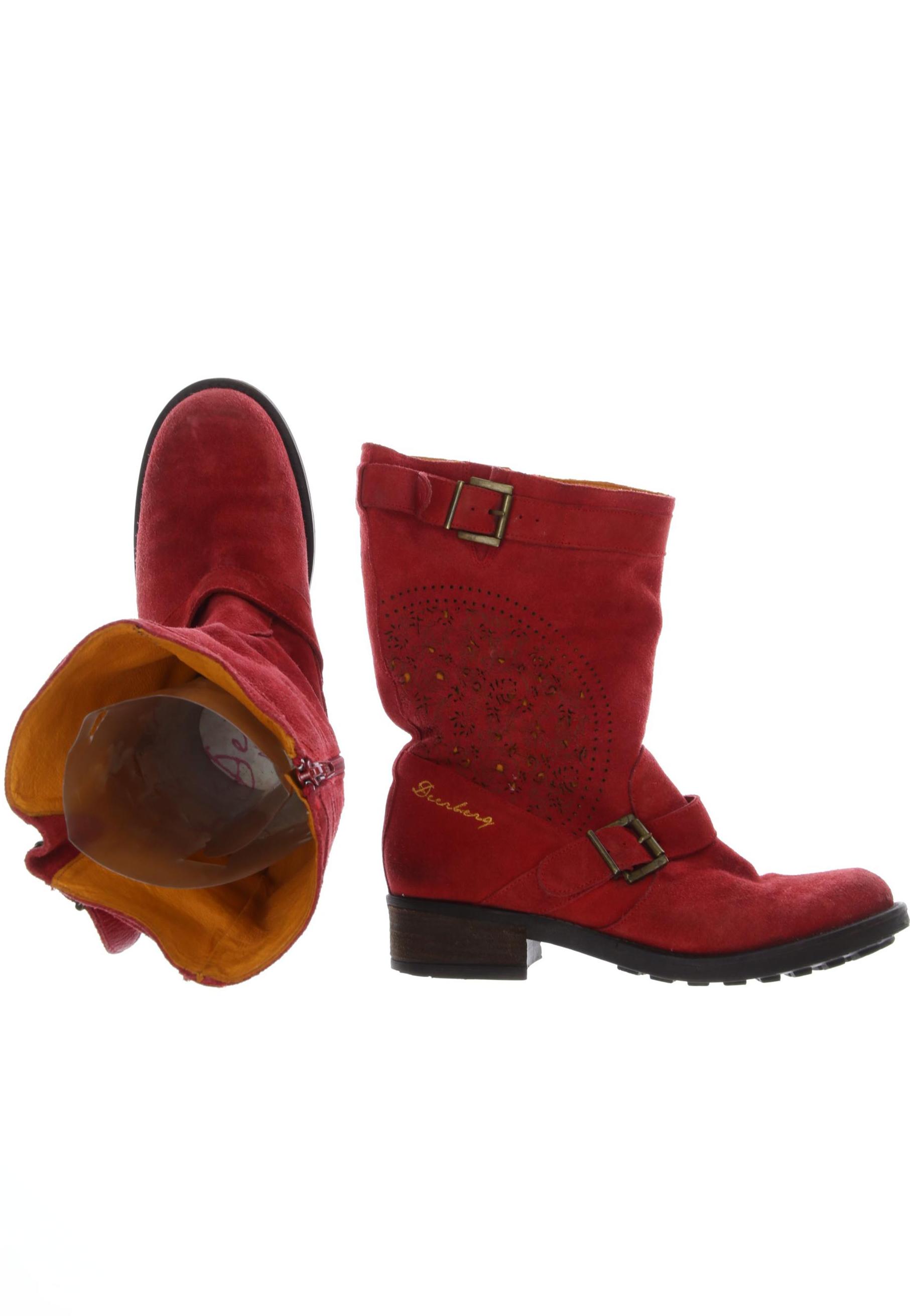 

Deerberg Damen Stiefel, rot, Gr. 40