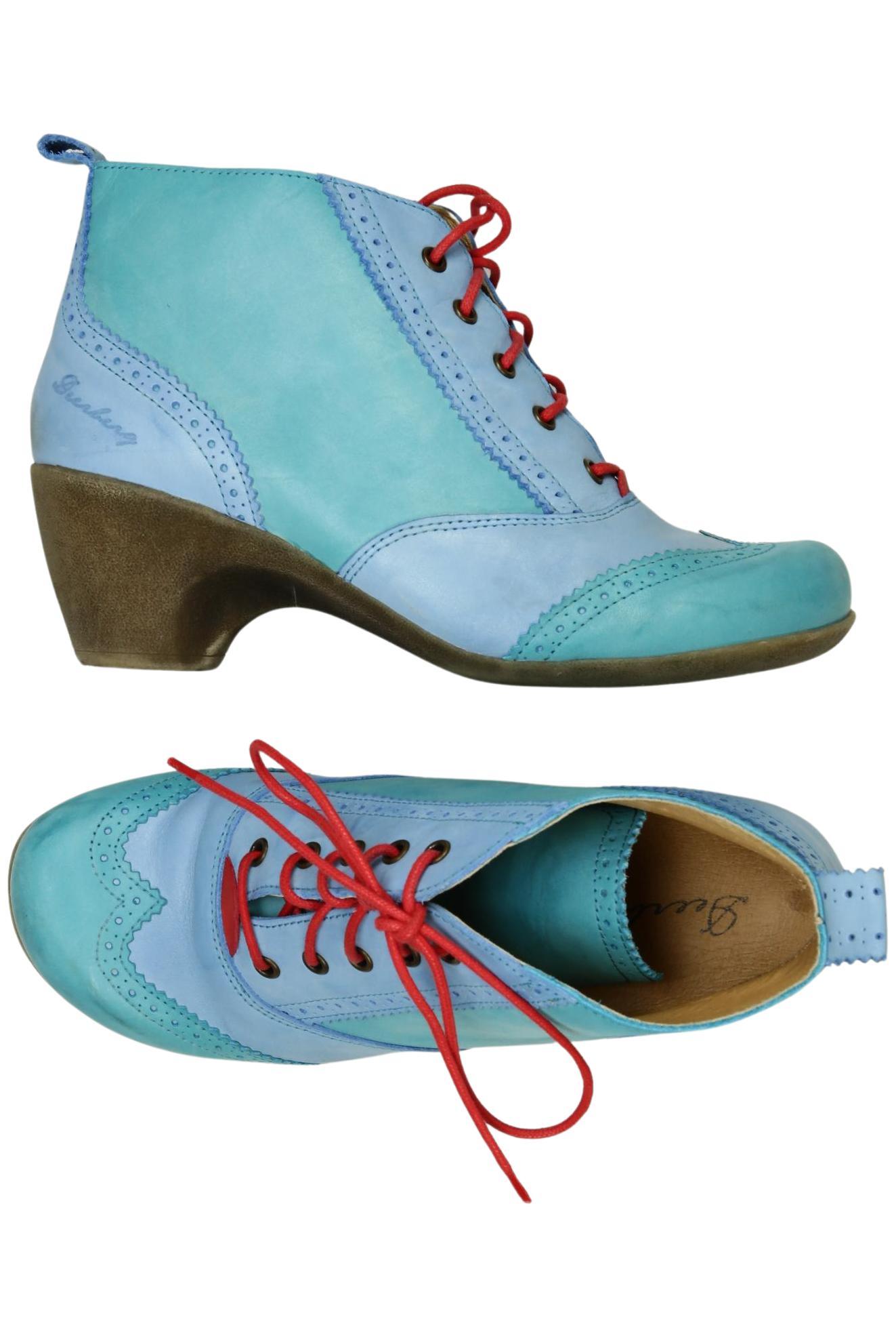 

Deerberg Damen Stiefelette, hellblau, Gr. 40