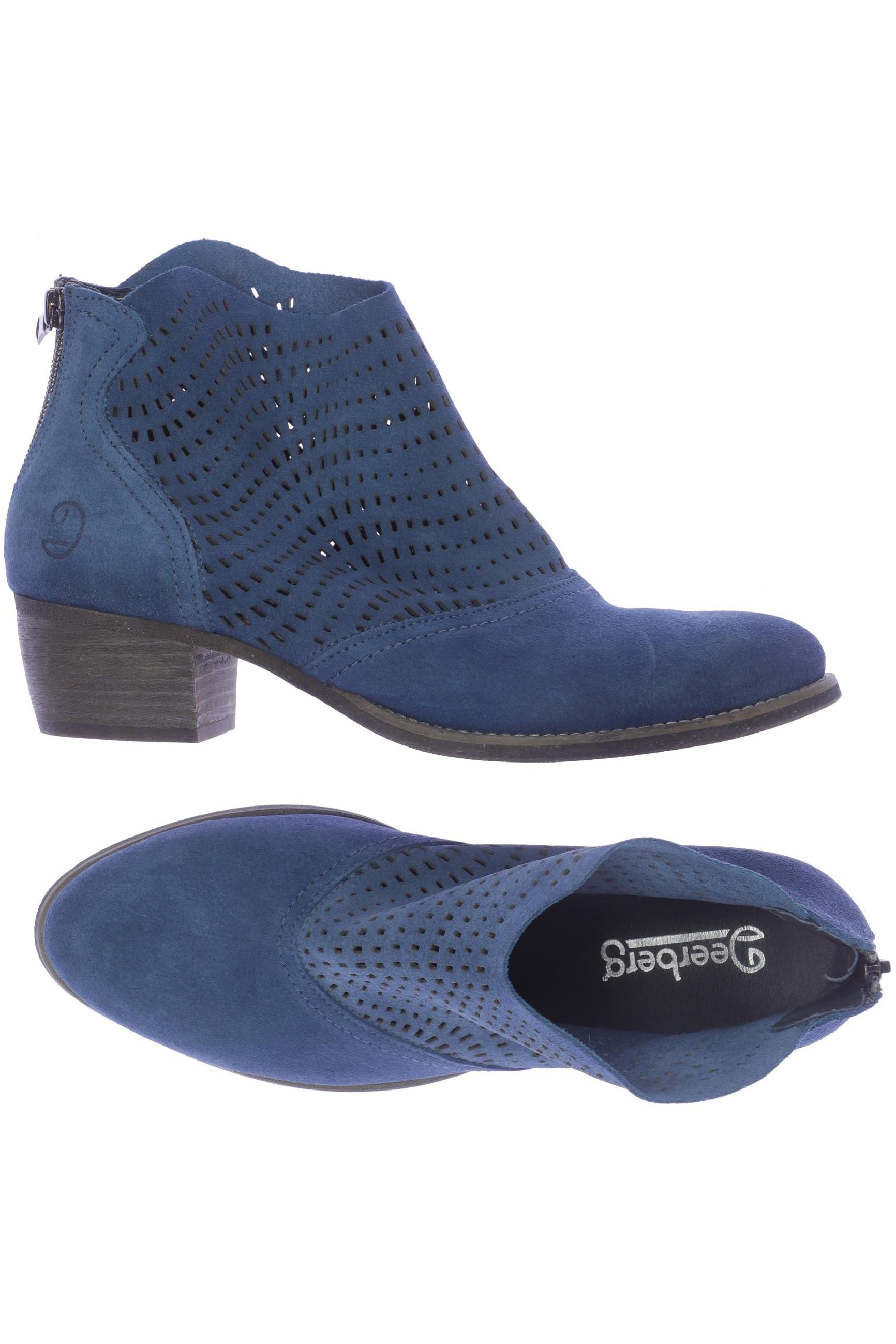 

Deerberg Damen Stiefelette, blau, Gr. 41