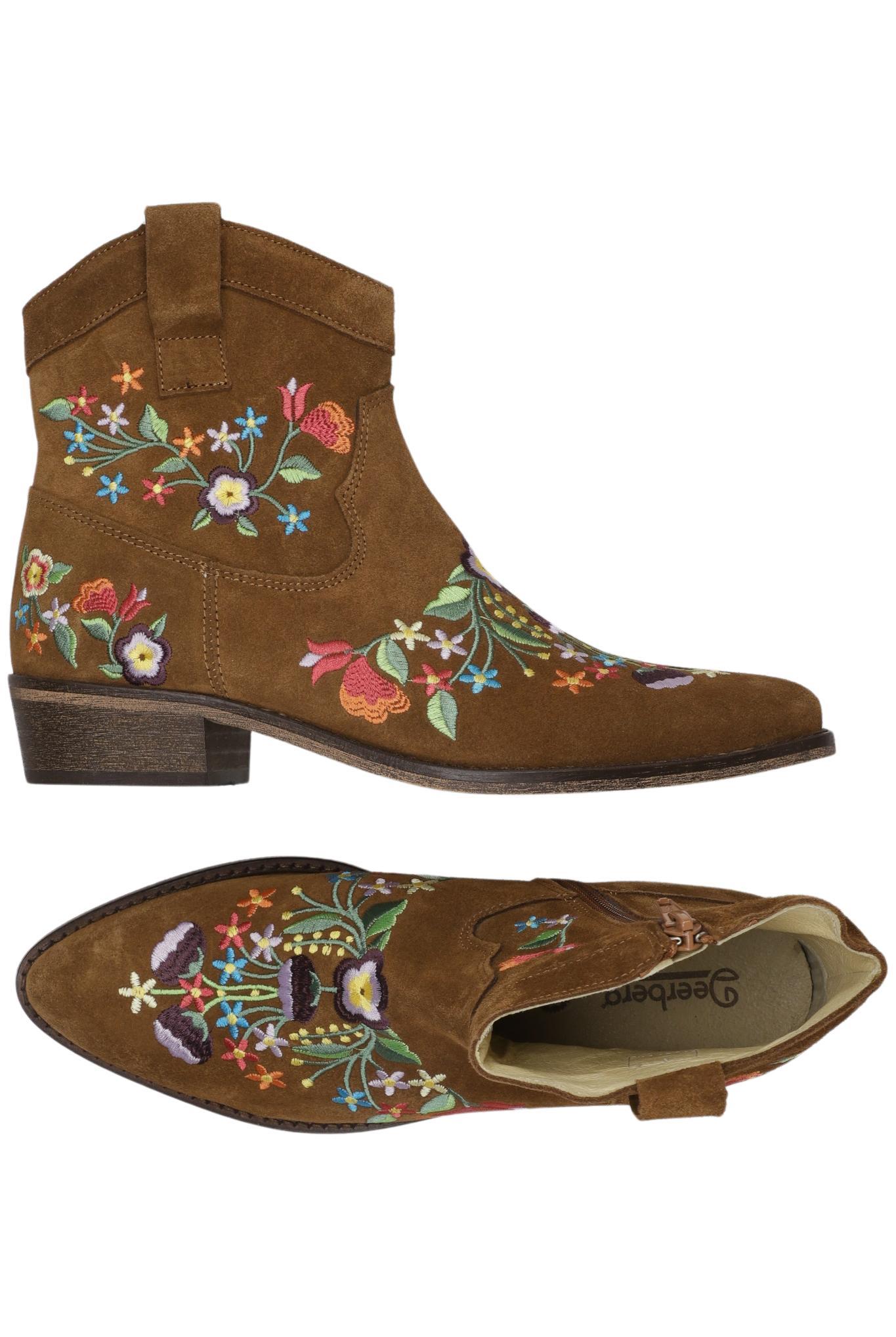 

Deerberg Damen Stiefelette, braun, Gr. 39