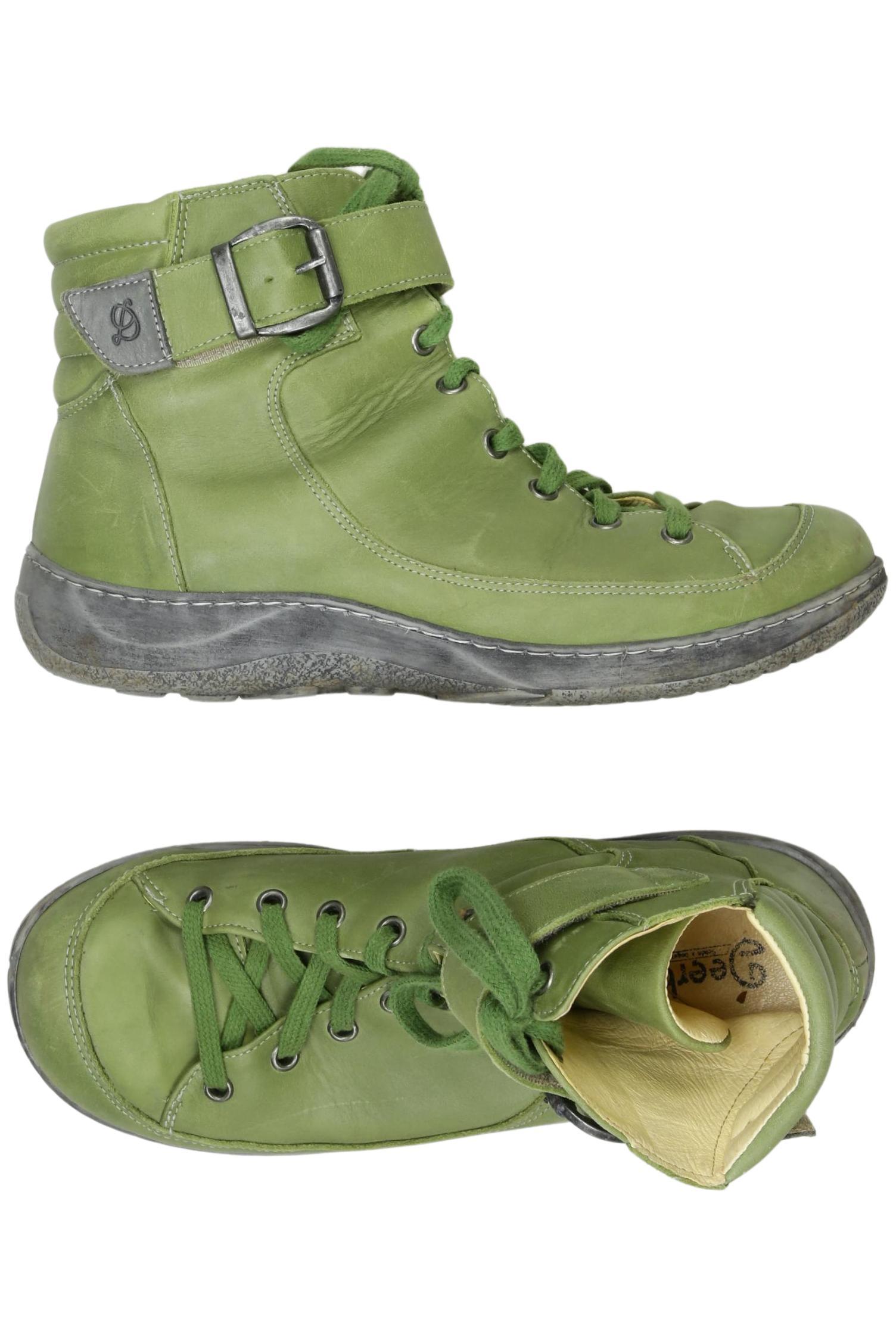 

Deerberg Damen Stiefelette, grün, Gr. 39