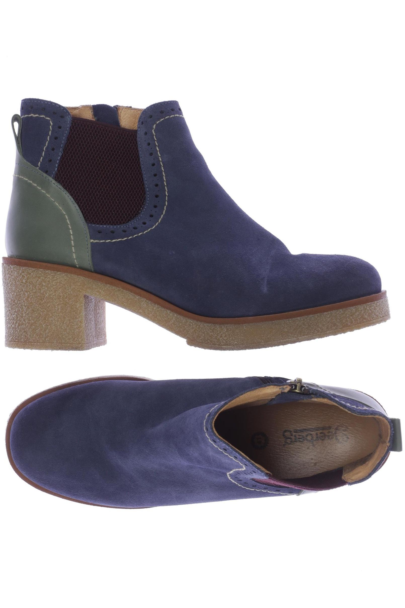 

Deerberg Damen Stiefelette, marineblau