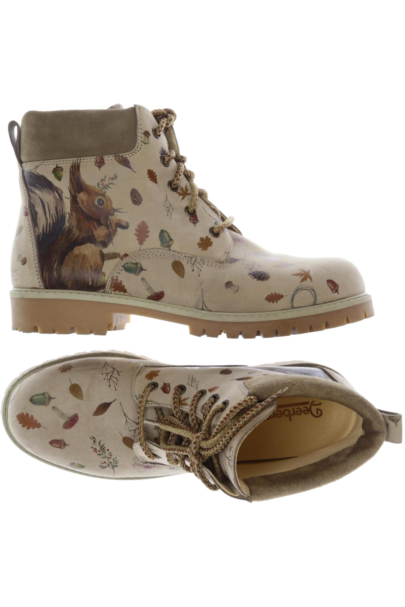 

Deerberg Damen Stiefelette, beige, Gr. 40