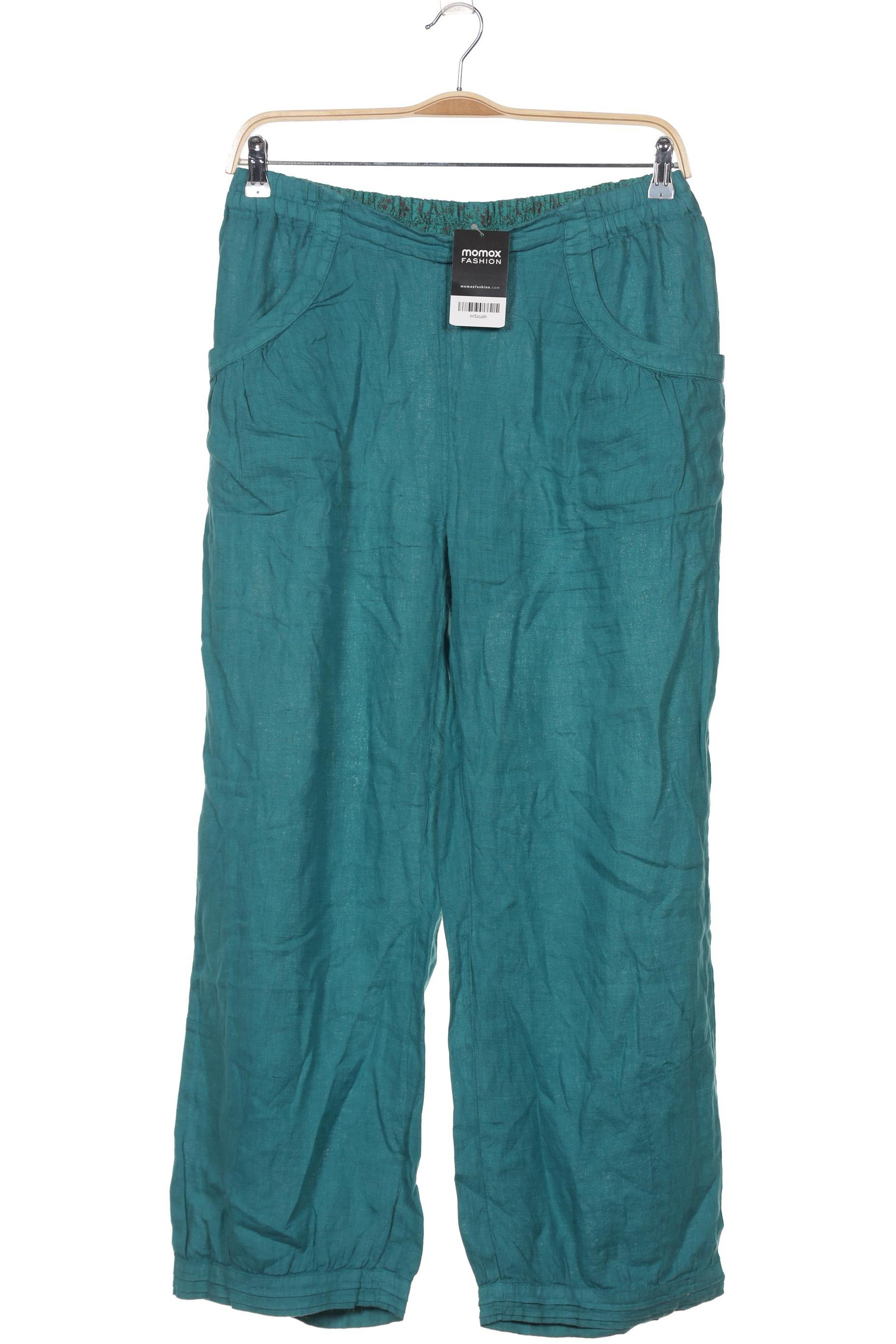 

Deerberg Damen Stoffhose, türkis, Gr. 0