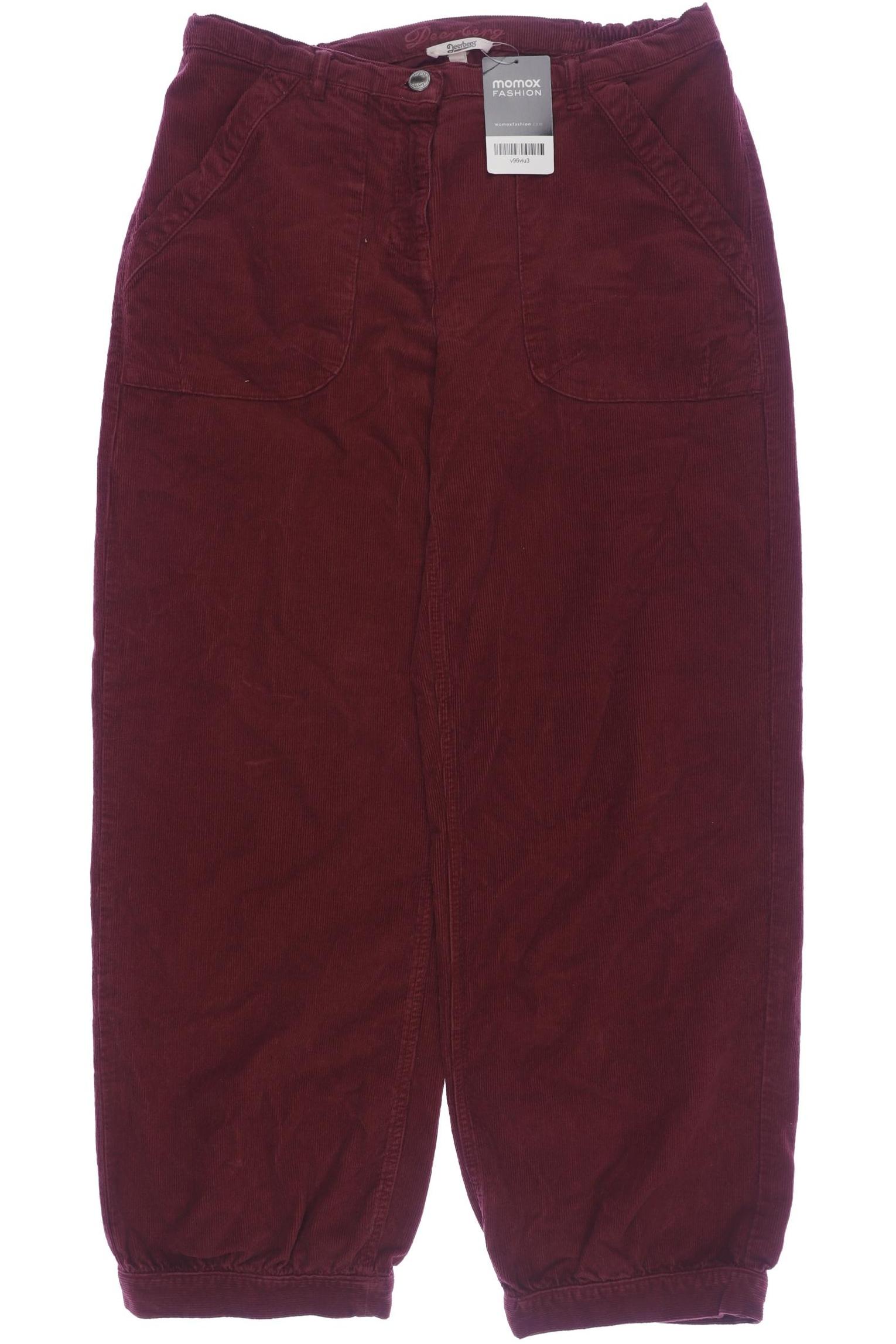 

Deerberg Damen Stoffhose, bordeaux, Gr. 0