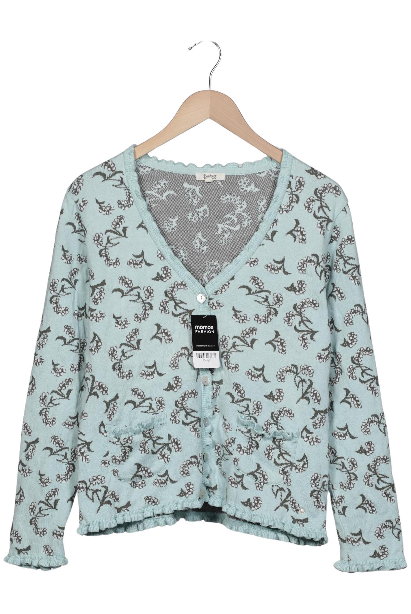 

Deerberg Damen Strickjacke, türkis, Gr. 42