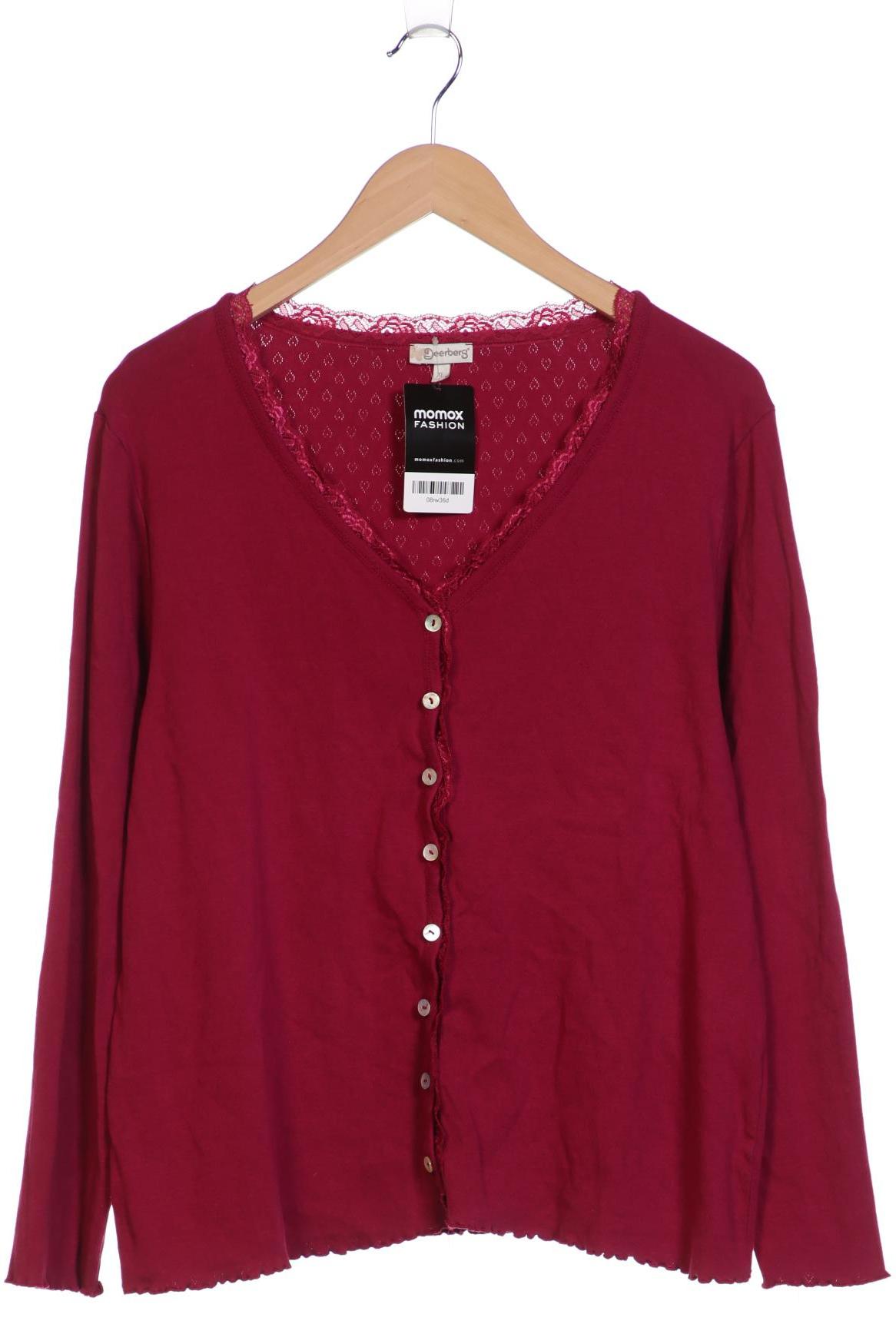 

Deerberg Damen Strickjacke, bordeaux, Gr. 44