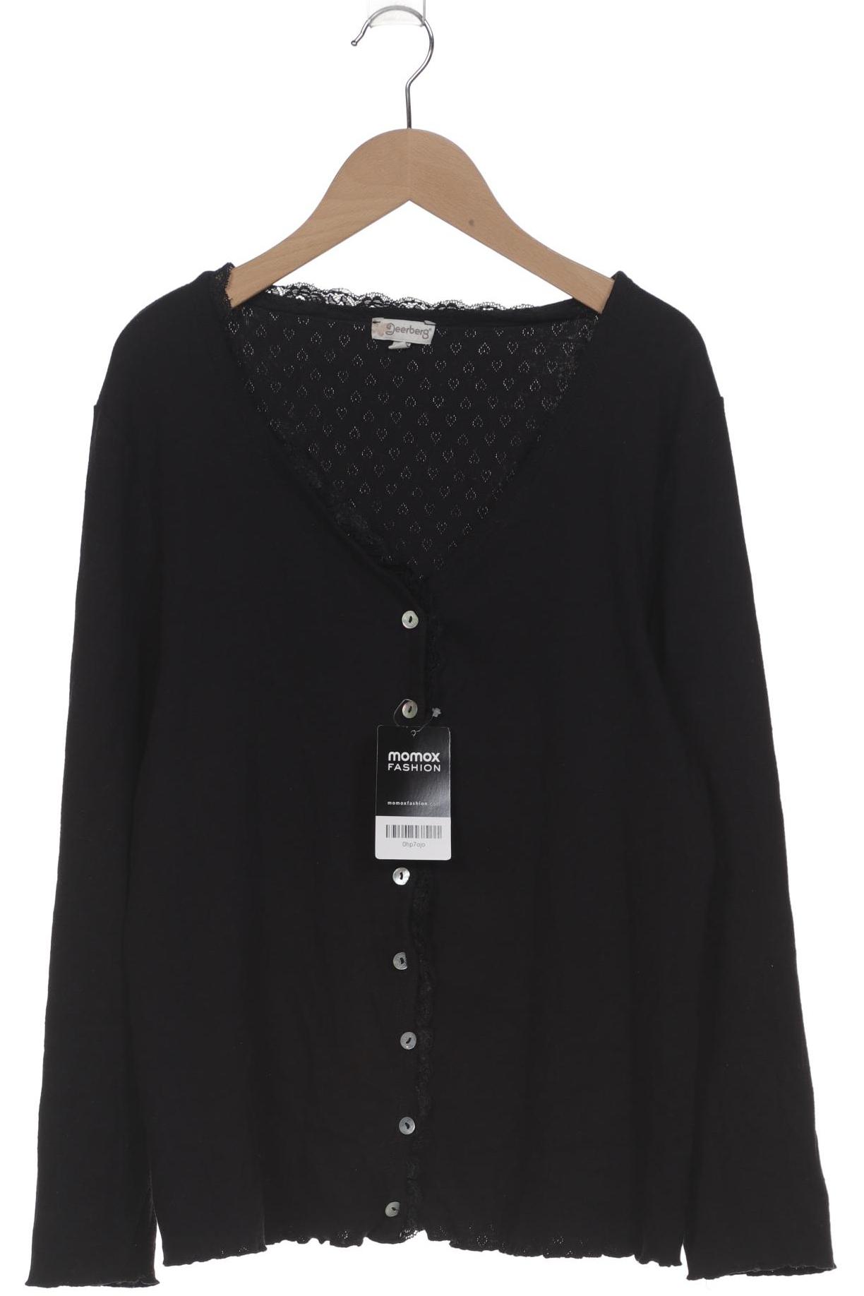 

Deerberg Damen Strickjacke, schwarz, Gr. 42