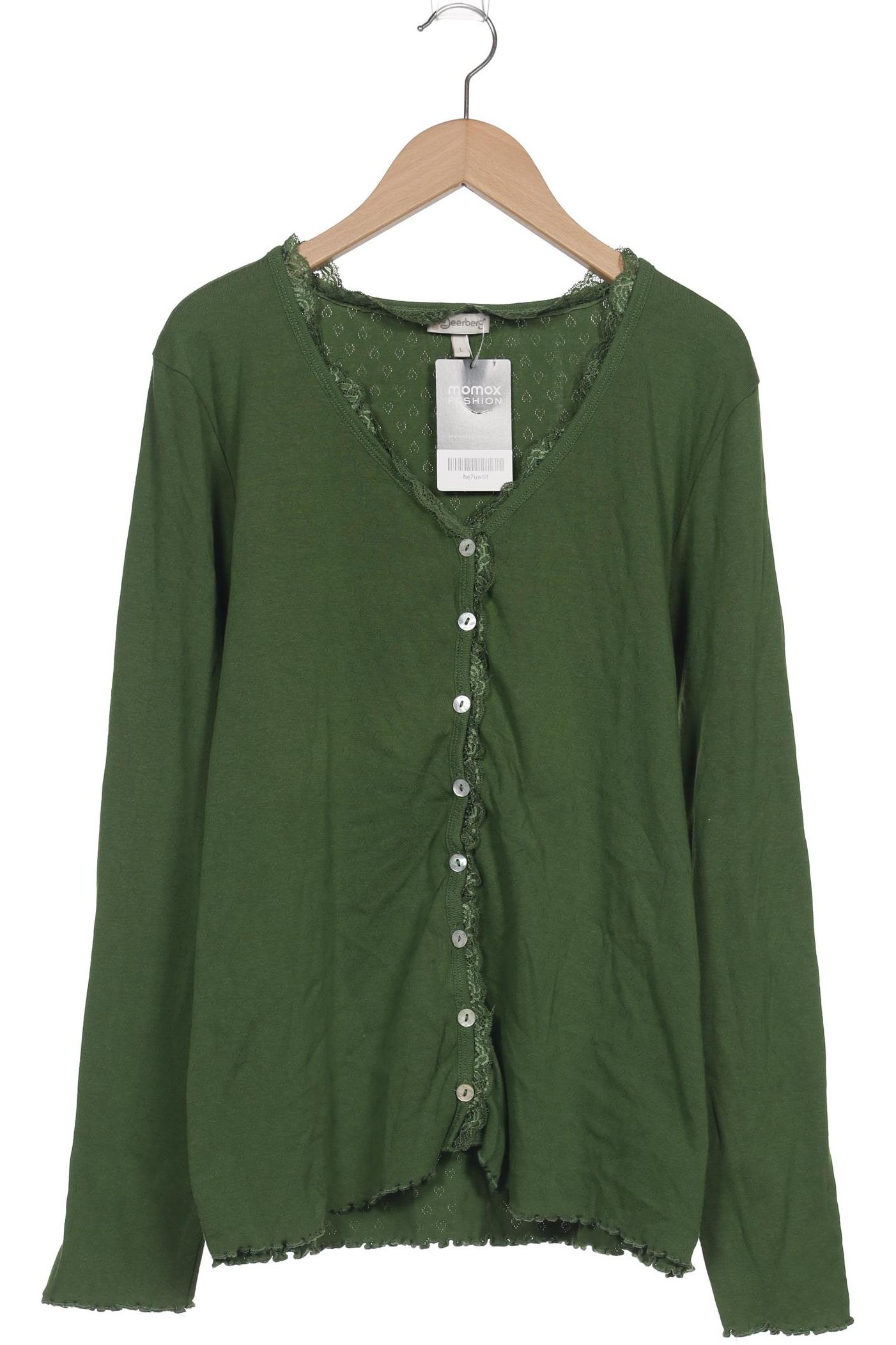 

Deerberg Damen Strickjacke, grün, Gr. 42